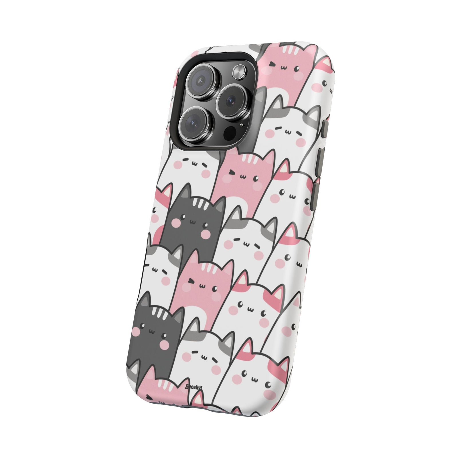 Chubby Cat Mega Cuddle – Magnetic Tough iPhone Case