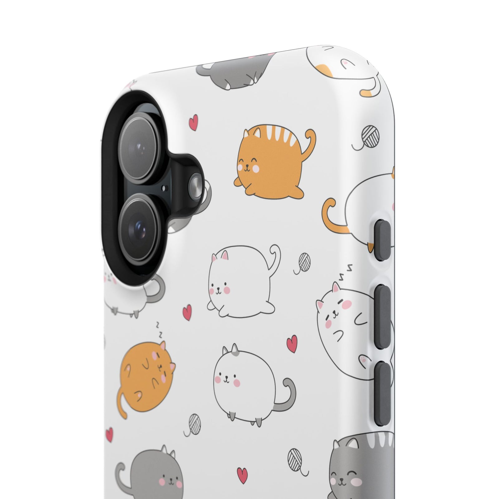 Chubby Cat Cuddle – Magnetic Tough iPhone Case