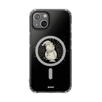 Happy Snowman - Magnetic Clear Impact iPhone Case