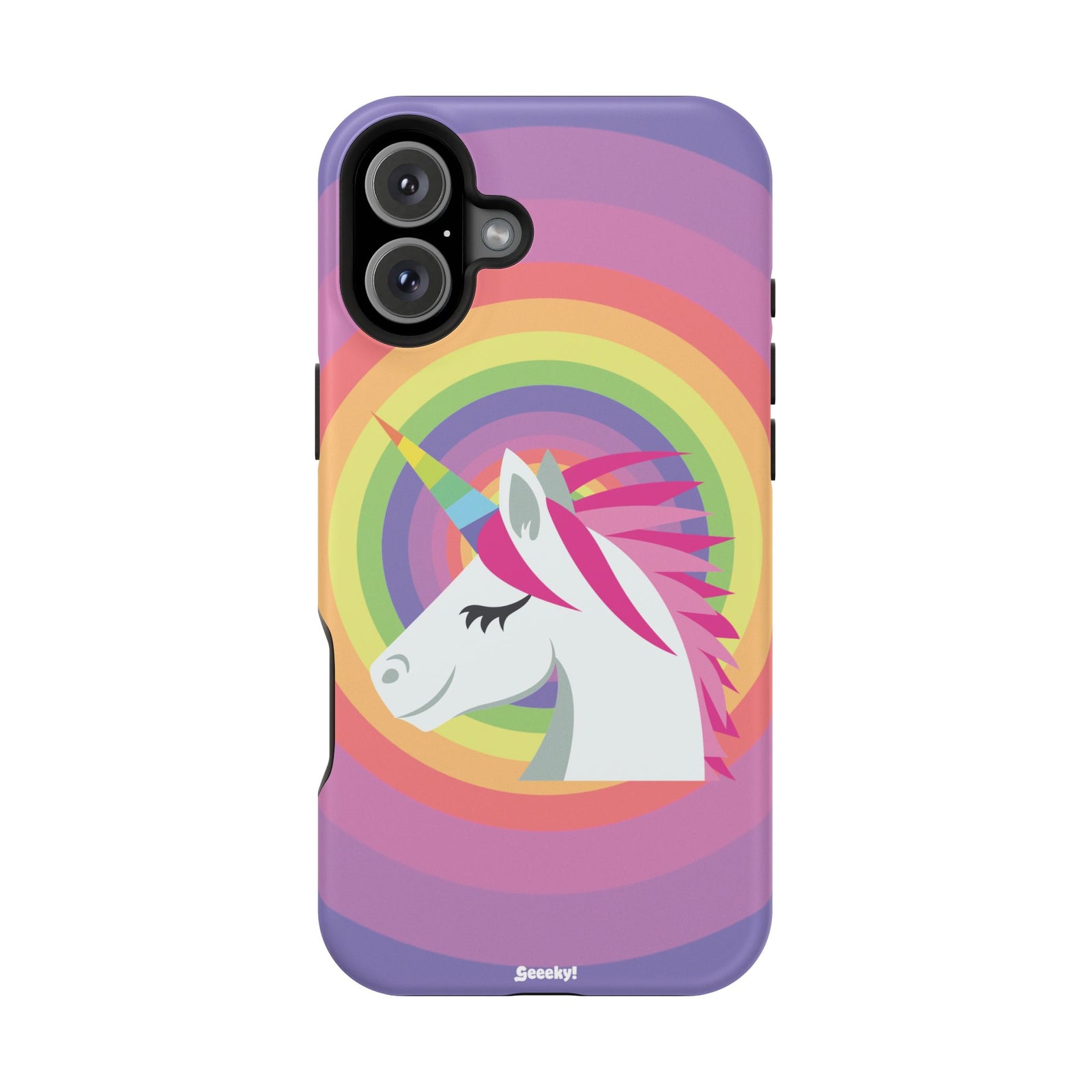 Unicorn’s Rainbow Radiance – Magnetic Tough iPhone Case