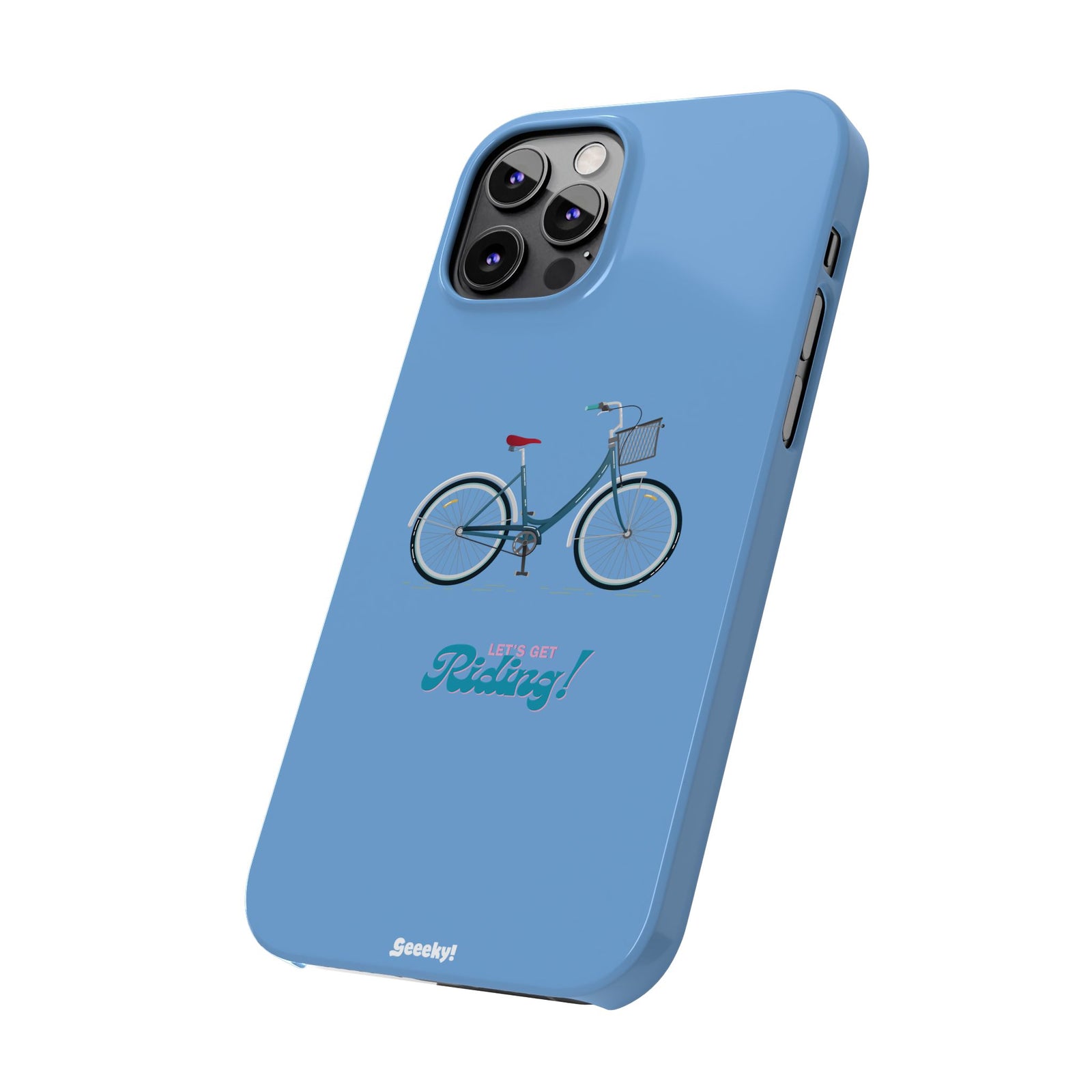 Riding in Blue – Slim iPhone Case