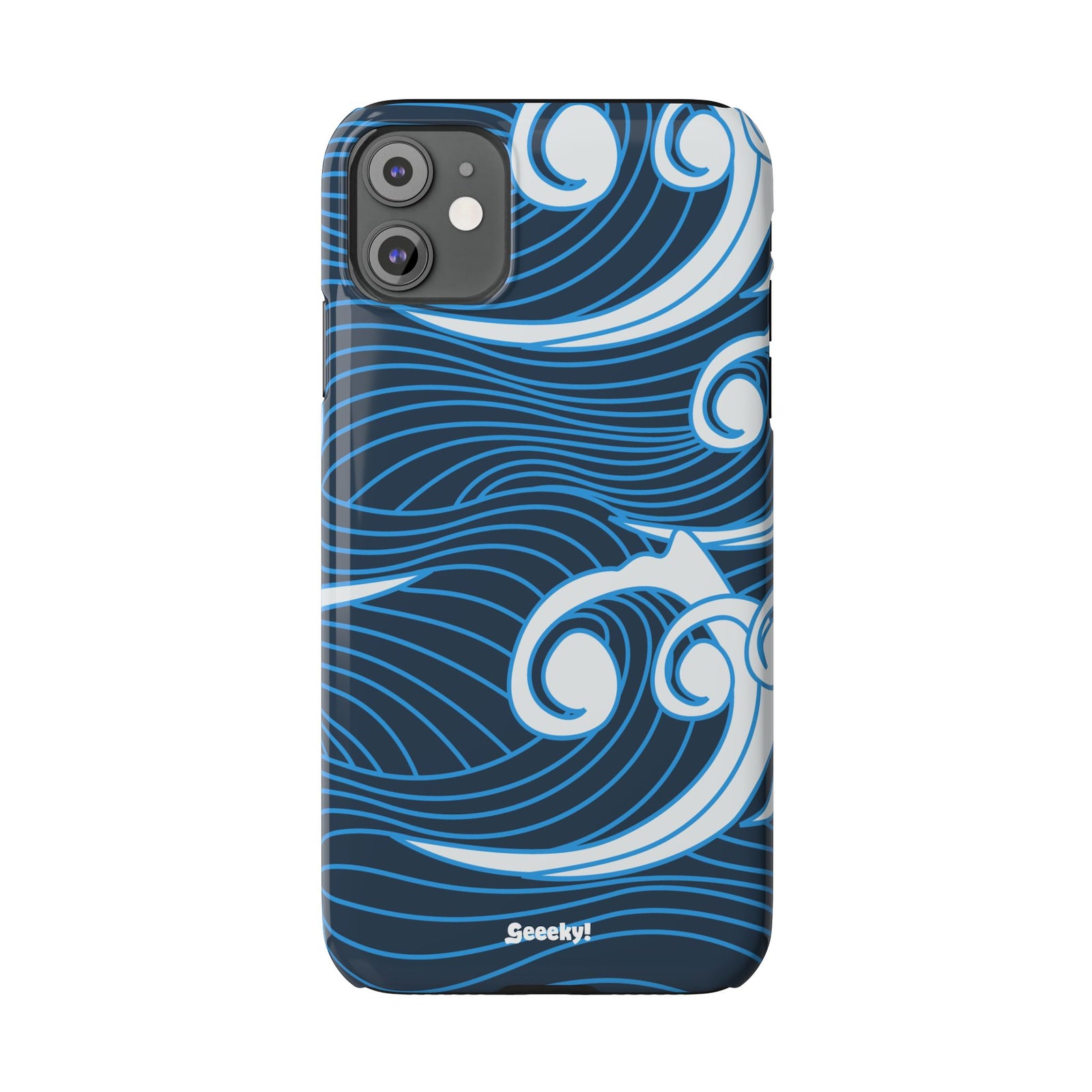 Ocean Waves – Slim Japanese Art Phone Case