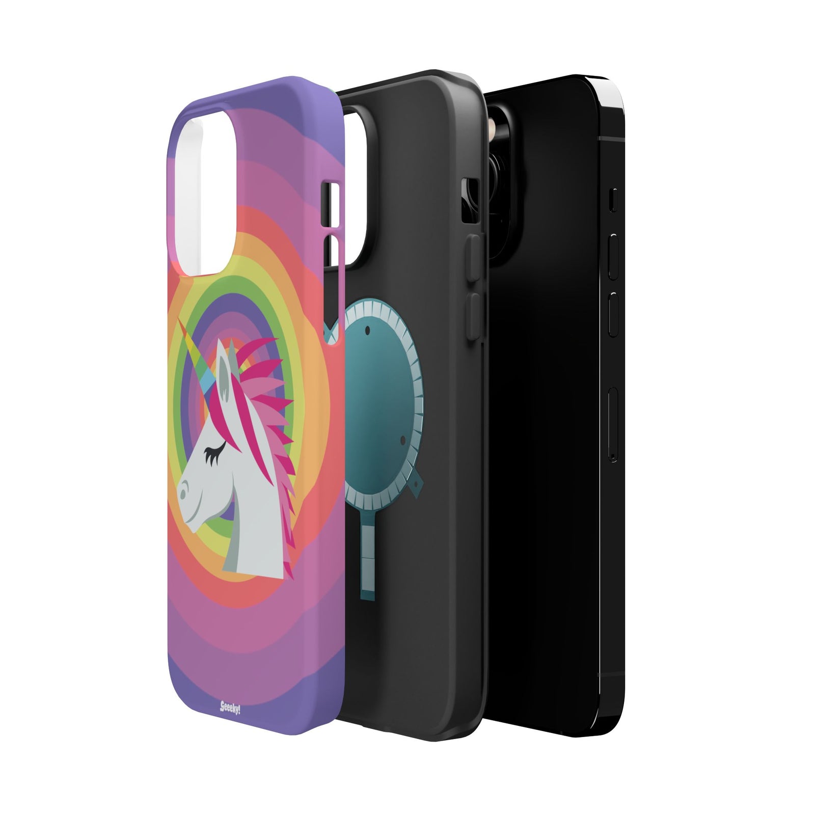 Unicorn’s Rainbow Radiance – Magnetic Tough iPhone Case