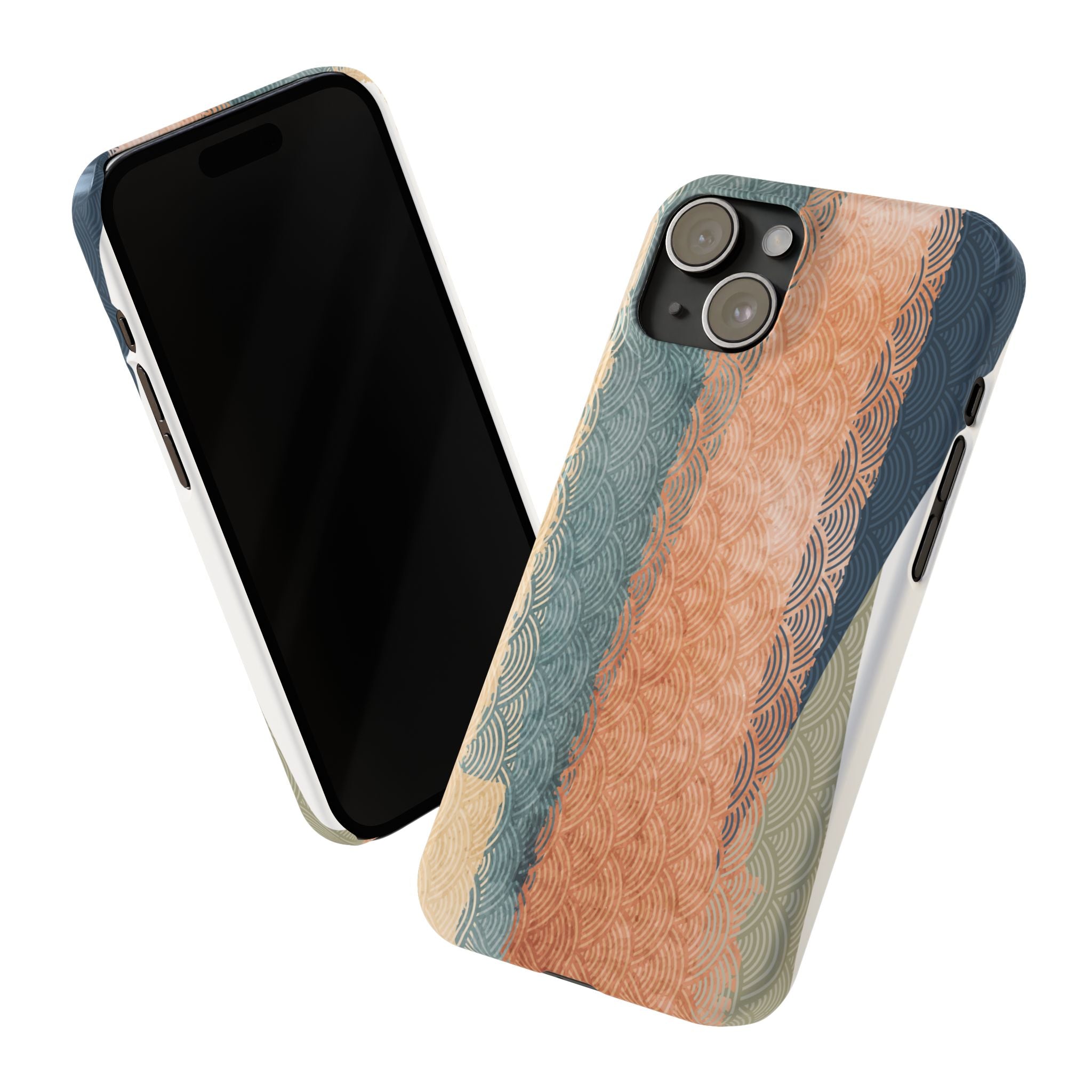 Seigaiha Abstract – Slim iPhone Case