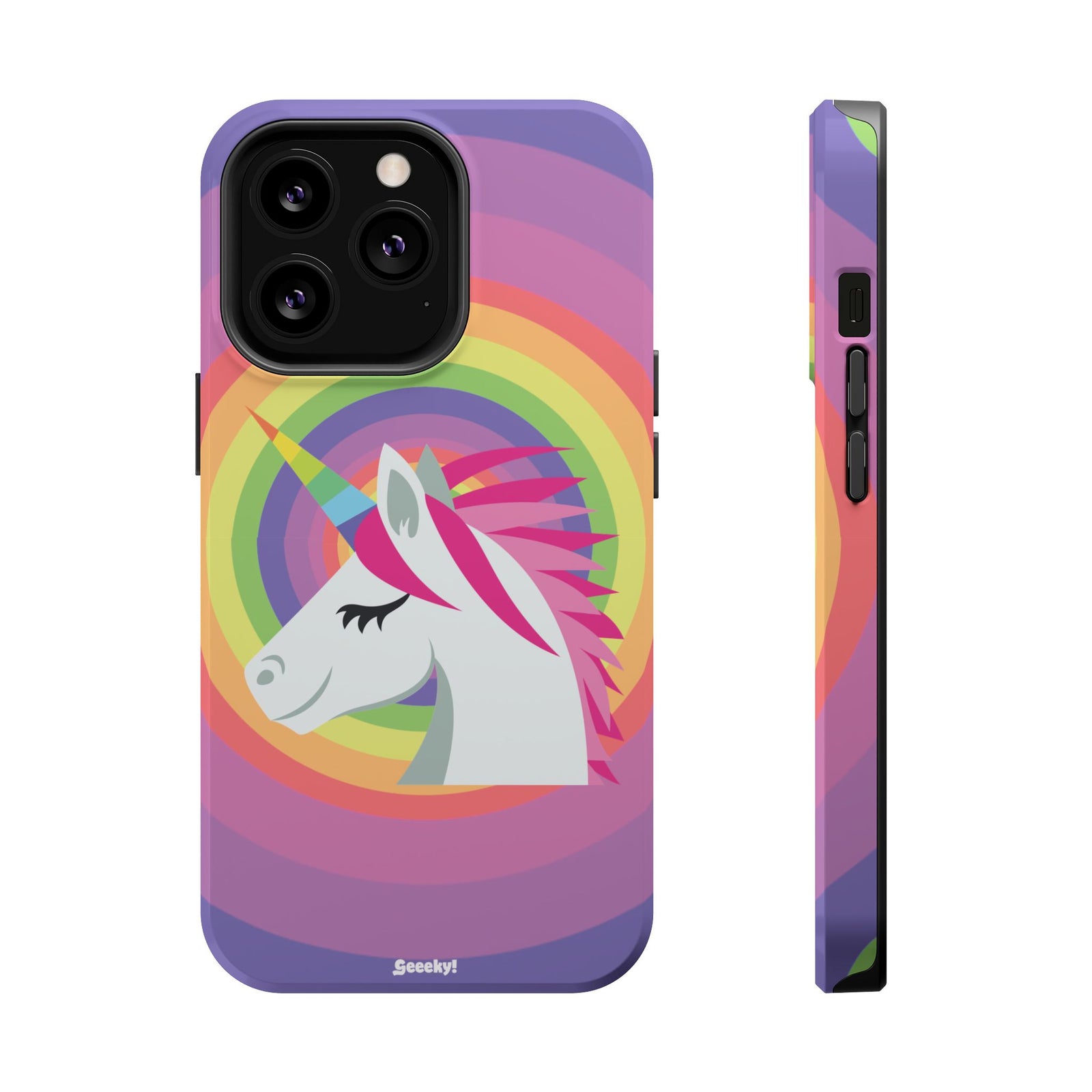 Unicorn’s Rainbow Radiance – Magnetic Tough iPhone Case