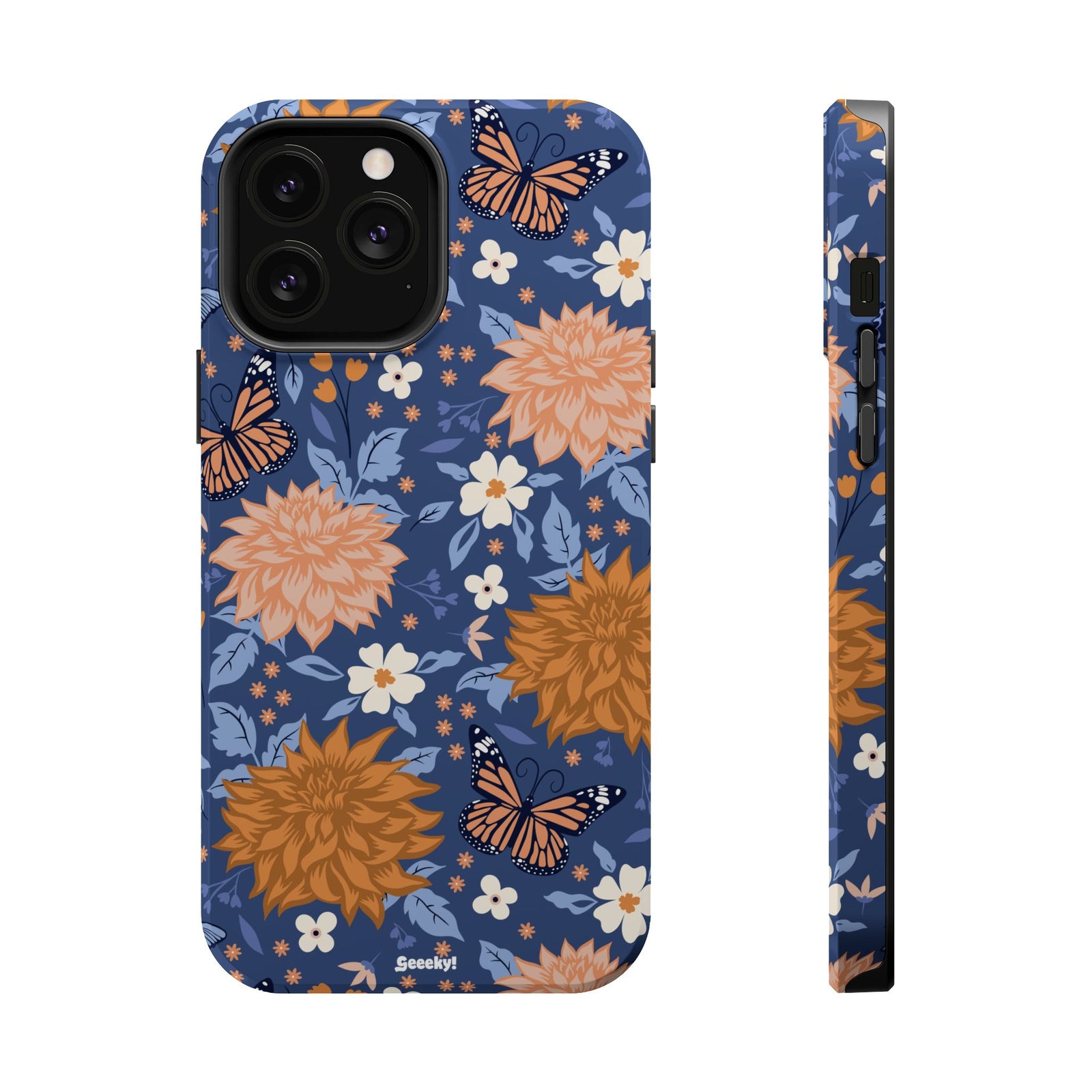 Floral Bliss – Magnetic Tough iPhone Case