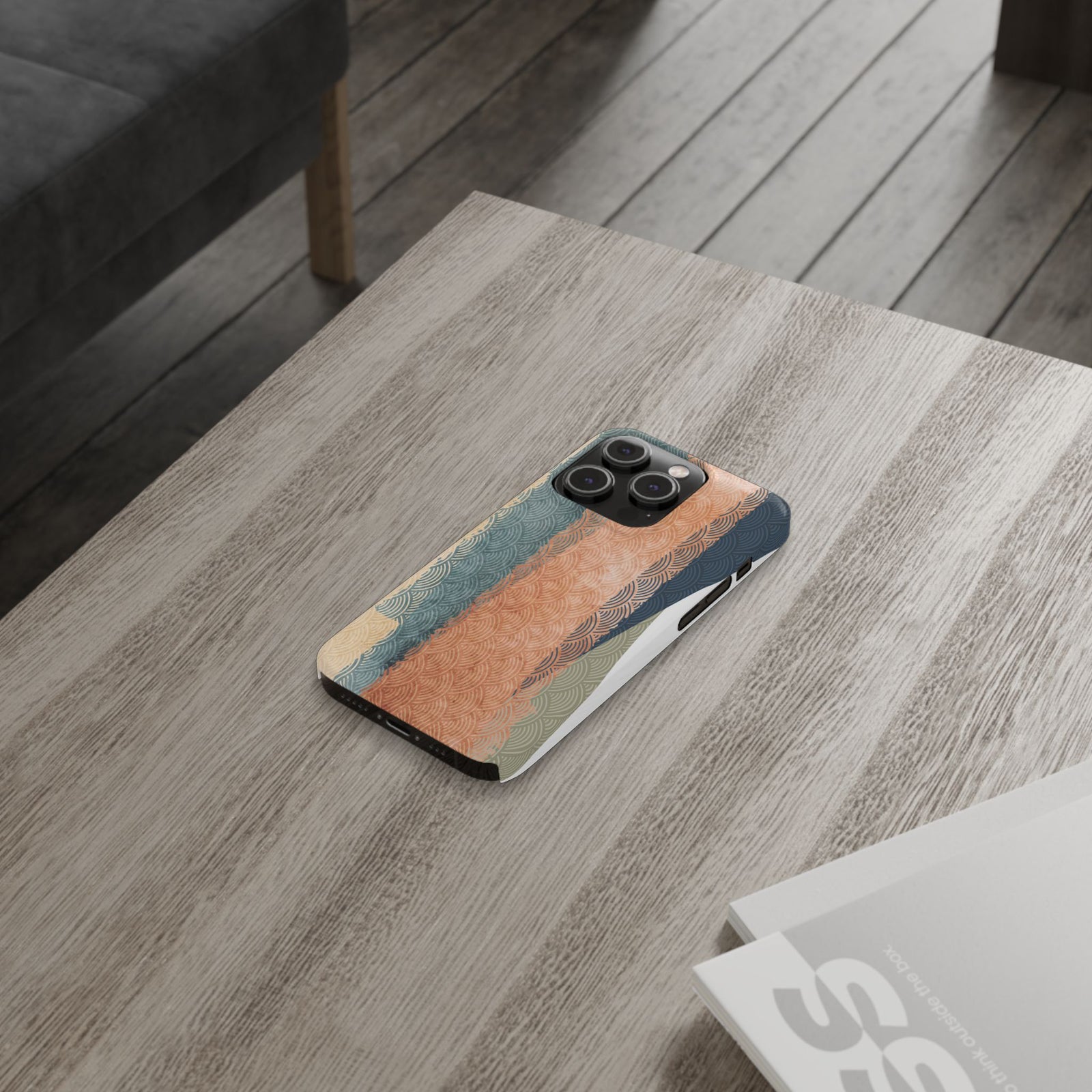 Seigaiha Abstract – Slim iPhone Case