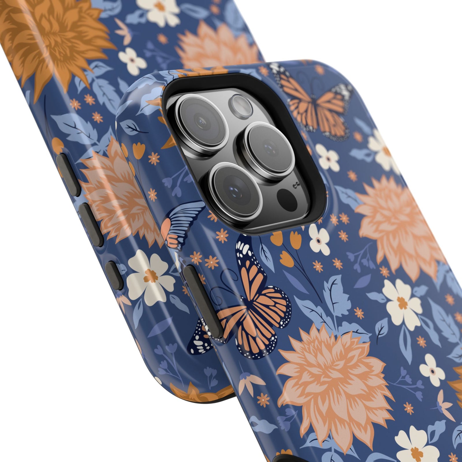 Floral Bliss – Magnetic Tough iPhone Case