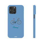 Riding in Blue – Slim iPhone Case