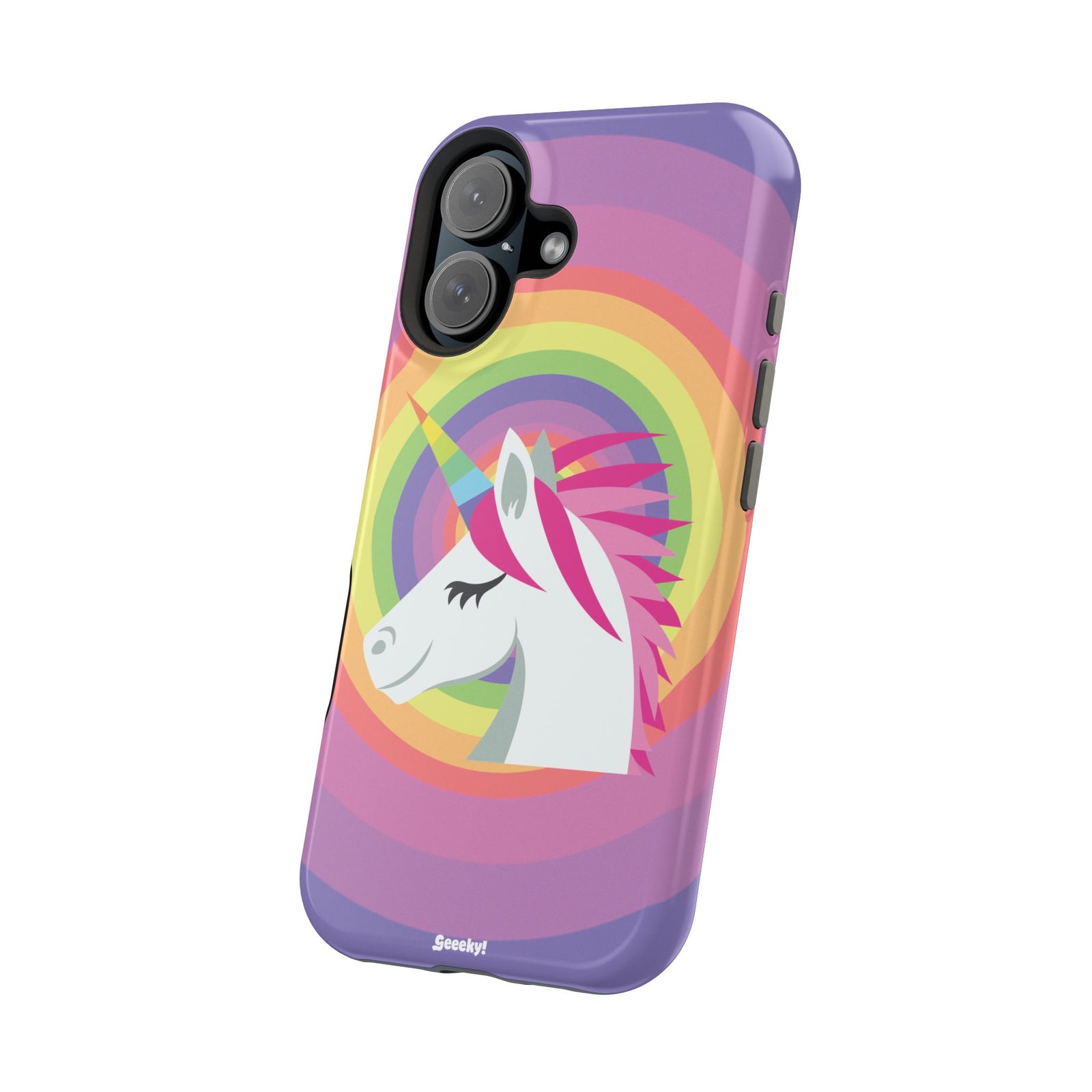 Unicorn’s Rainbow Radiance – Magnetic Tough iPhone Case