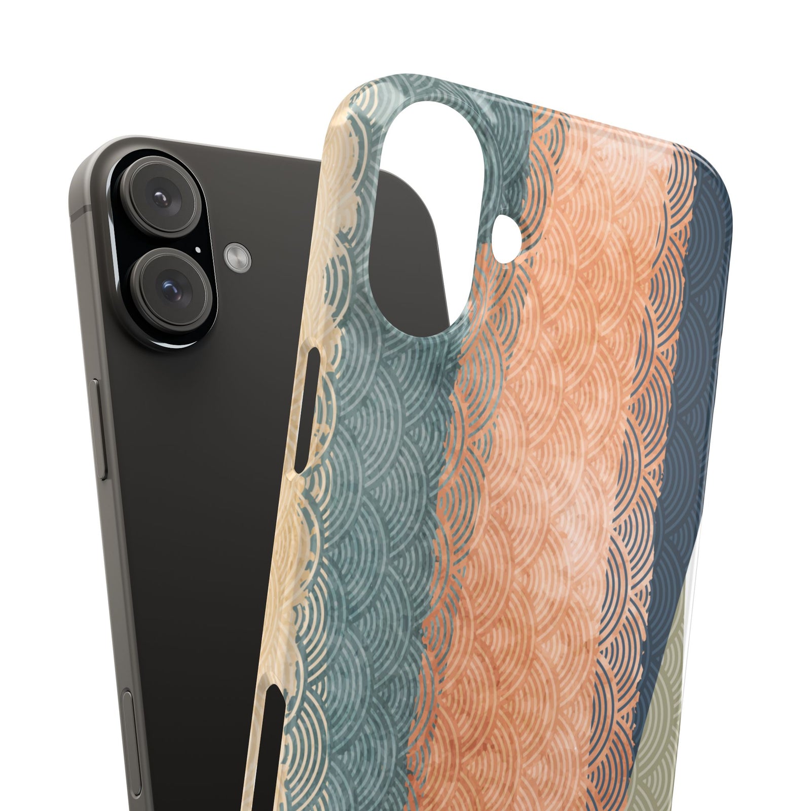 Seigaiha Abstract – Slim iPhone Case