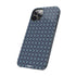 Blue Geometric Bliss – Slim iPhone Case