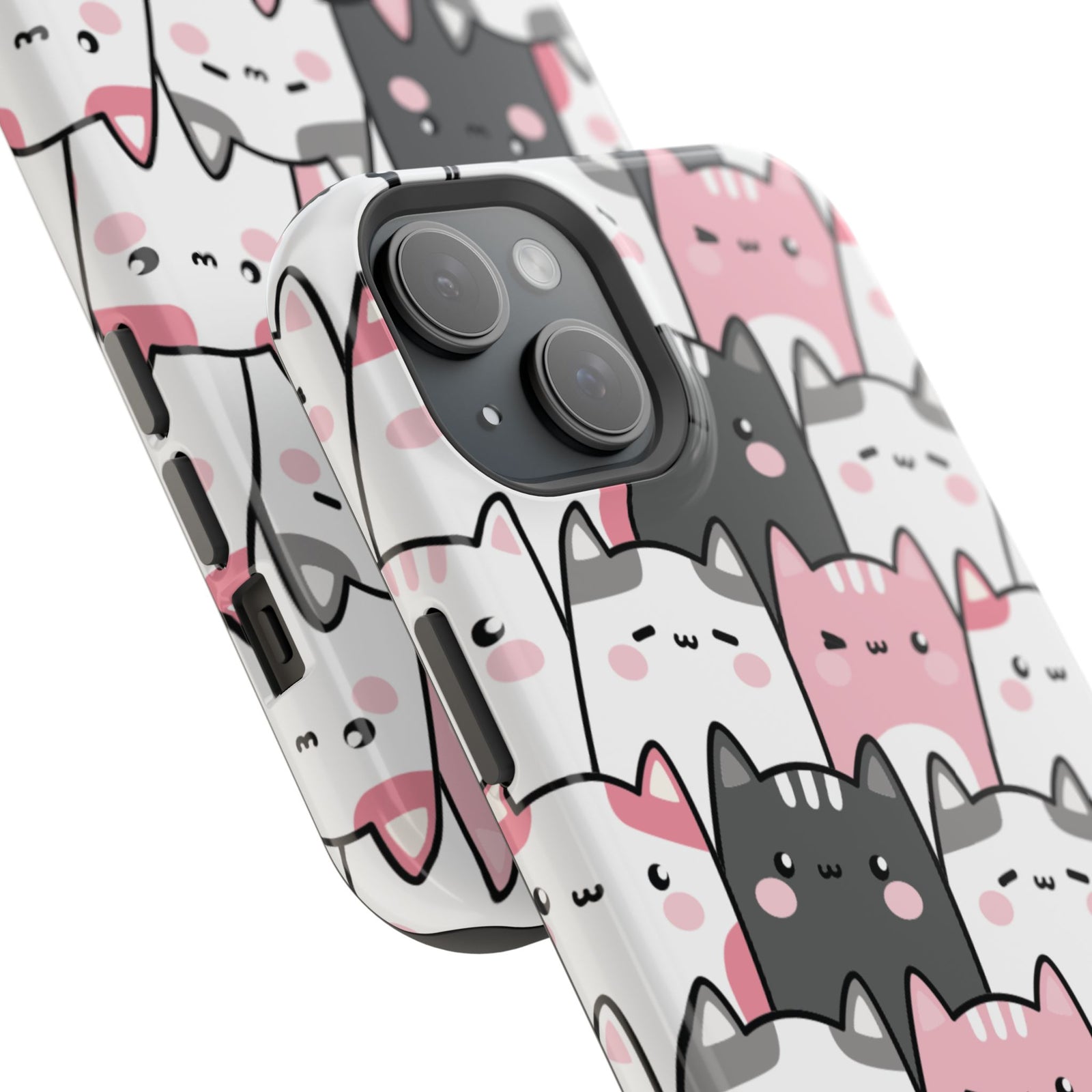 Chubby Cat Mega Cuddle – Magnetic Tough iPhone Case