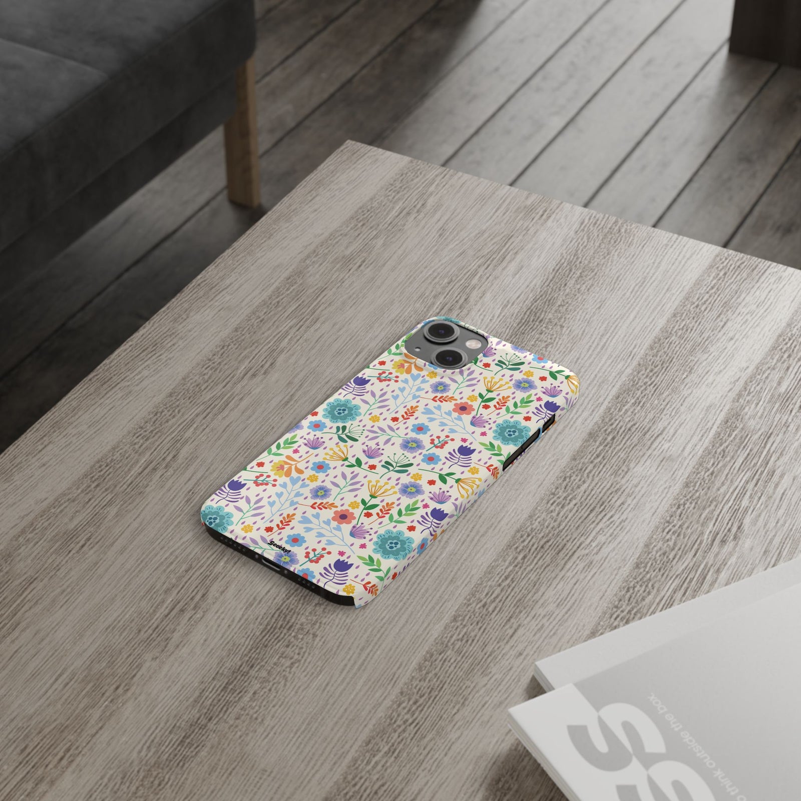 Floral Magic – Slim iPhone Case