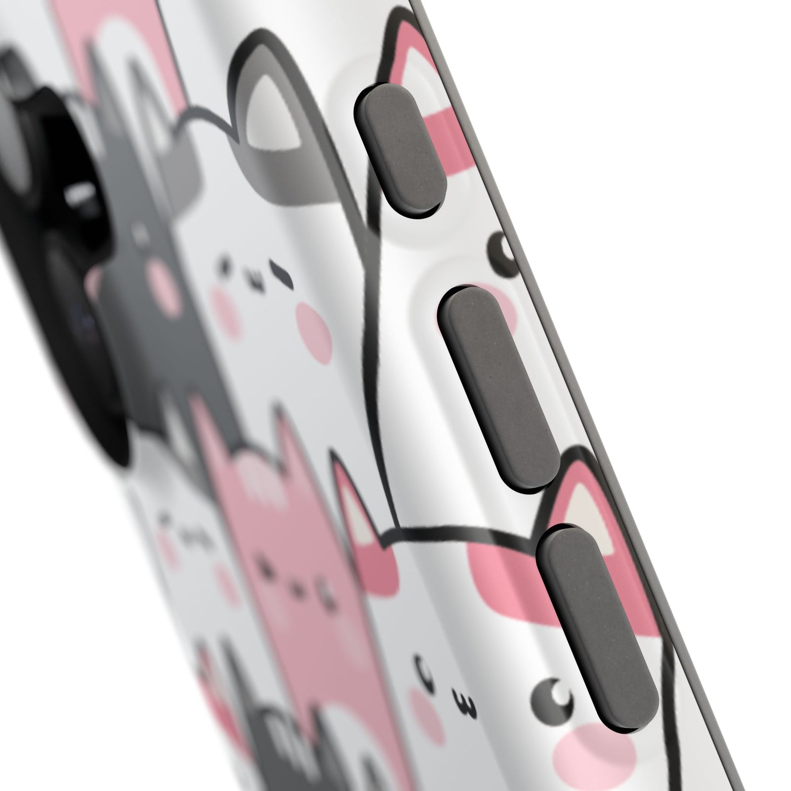 Chubby Cat Mega Cuddle – Magnetic Tough iPhone Case