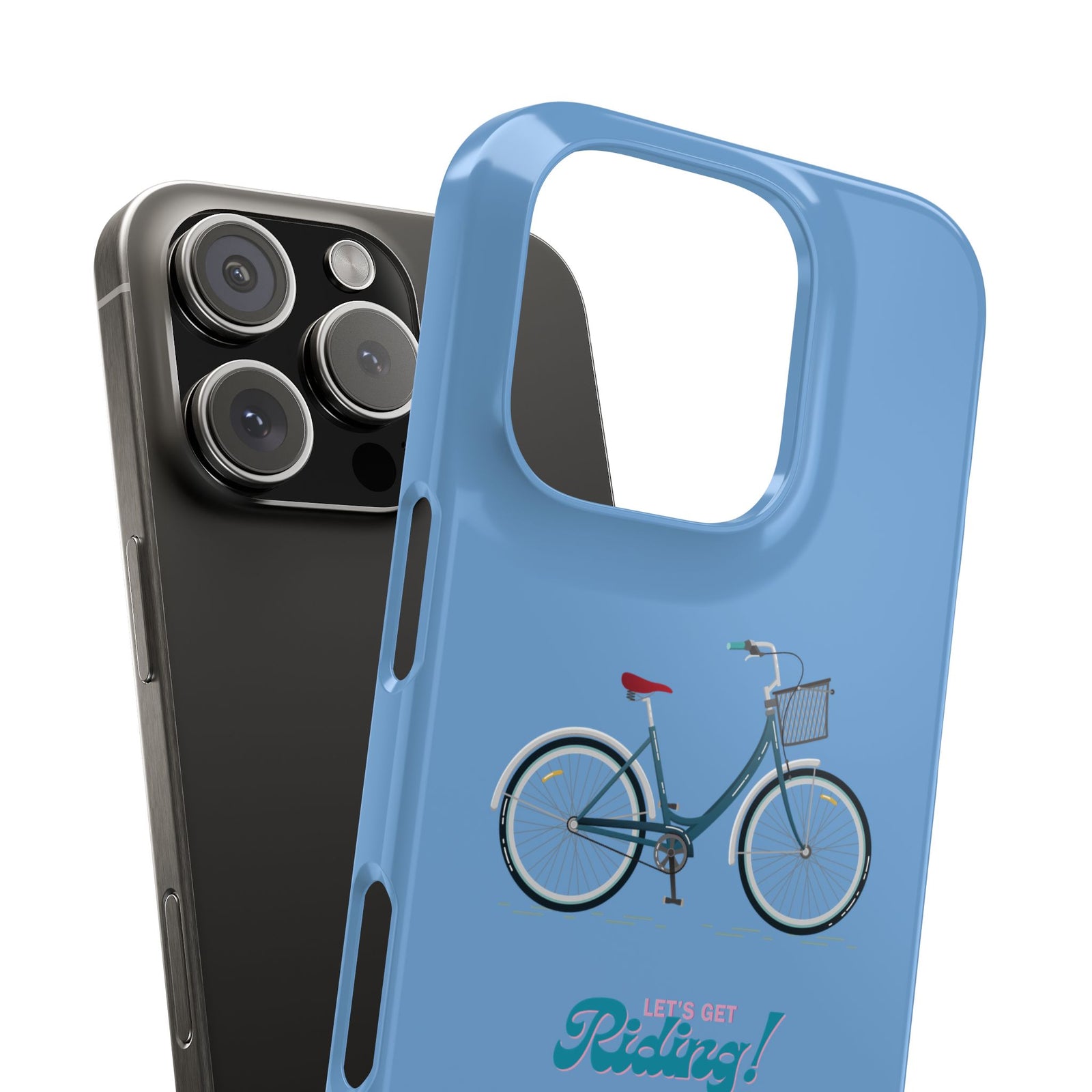 Riding in Blue – Slim iPhone Case