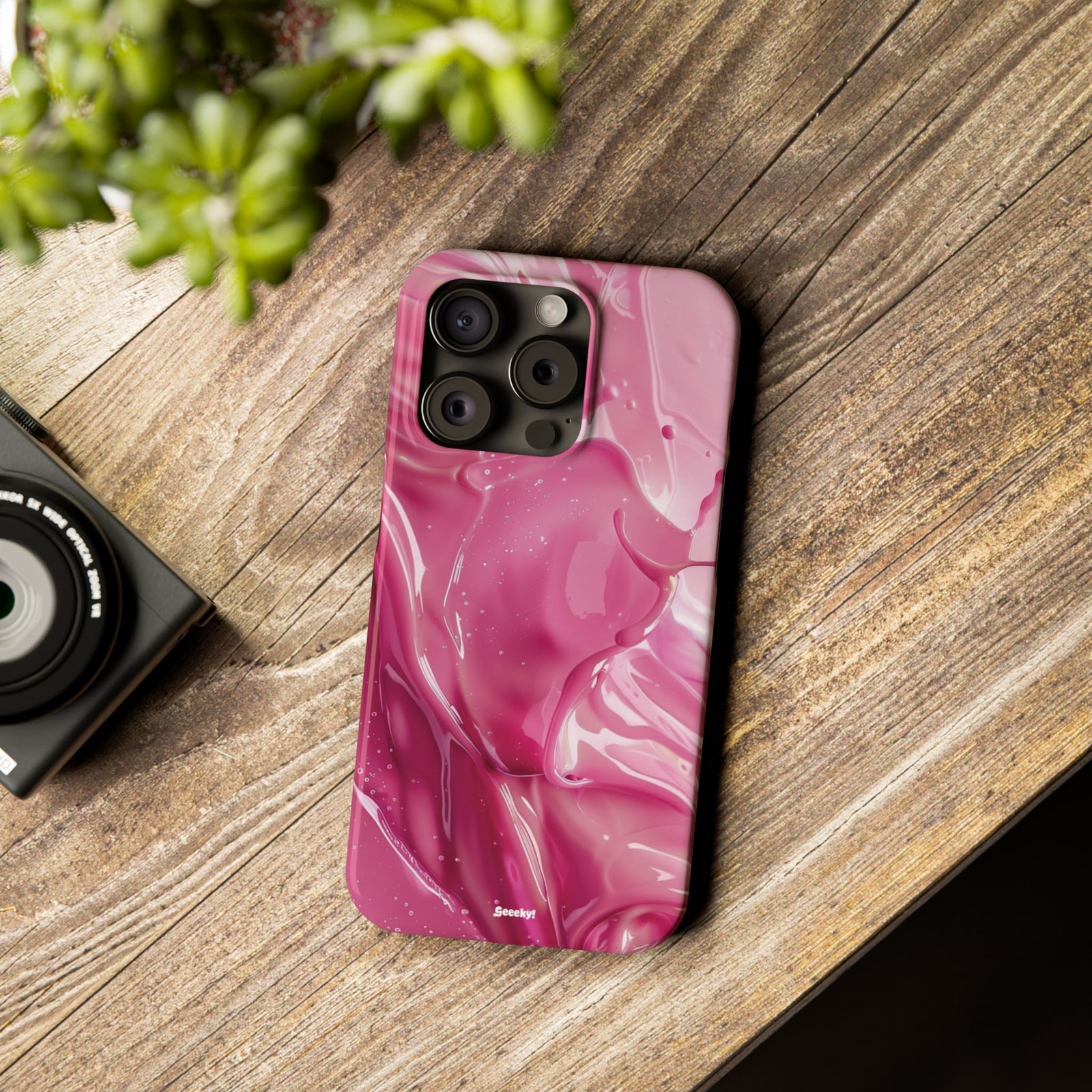 PAINT ME in PINK – Slim iPhone Case