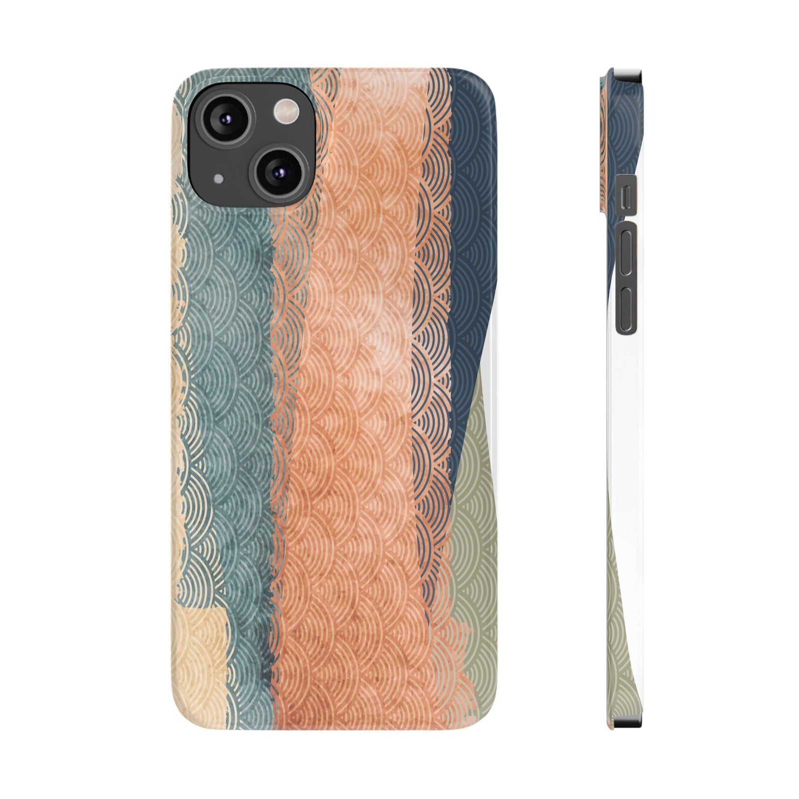 Seigaiha Abstract – Slim iPhone Case