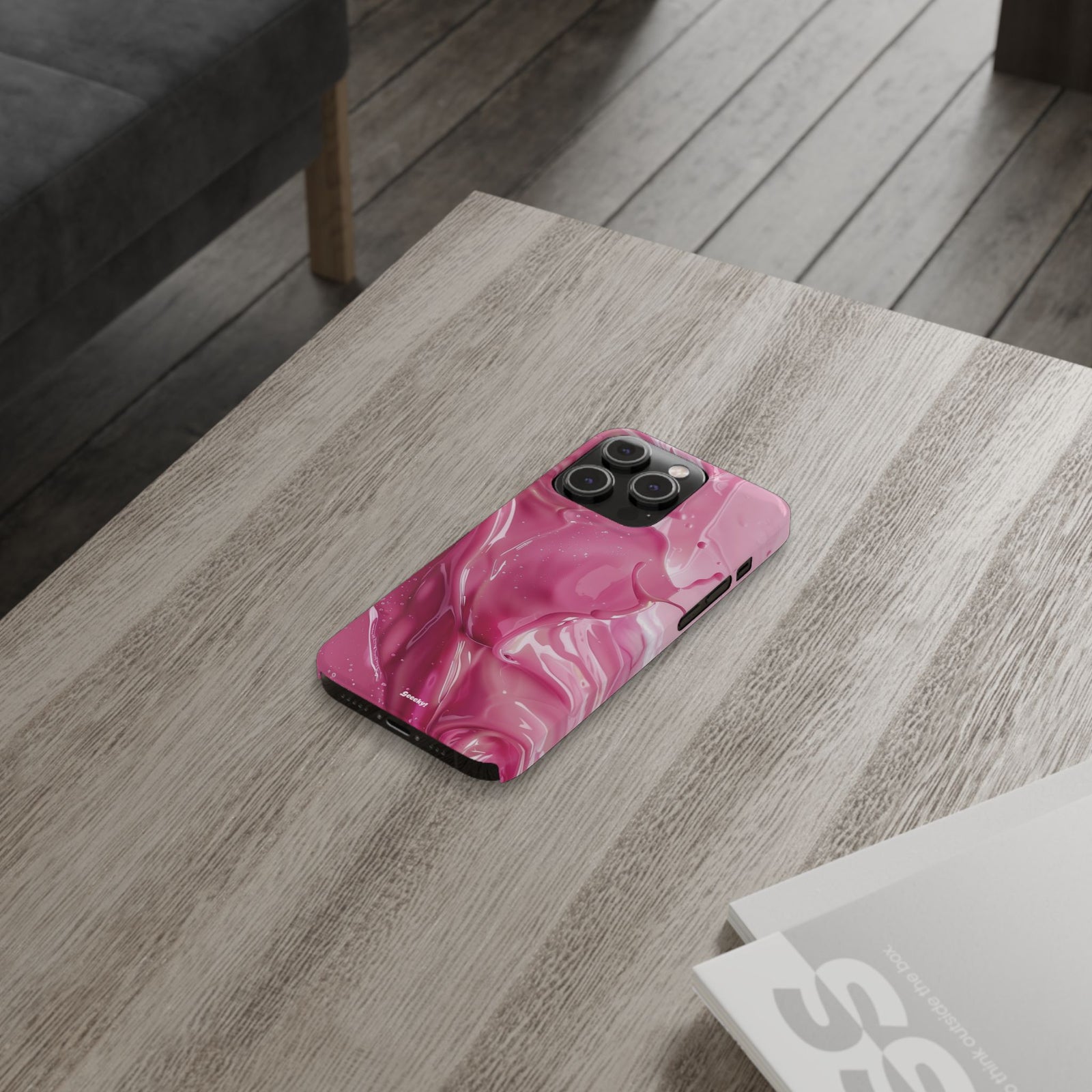 PAINT ME in PINK – Slim iPhone Case