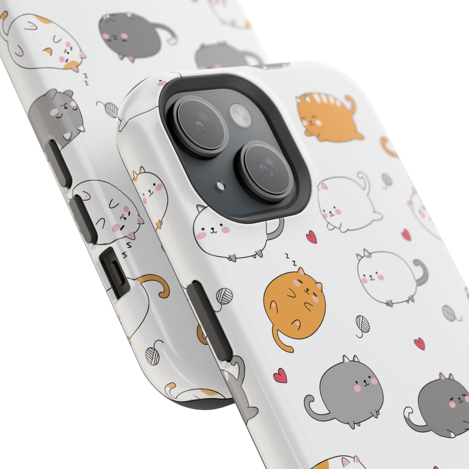 Chubby Cat Cuddle – Magnetic Tough iPhone Case