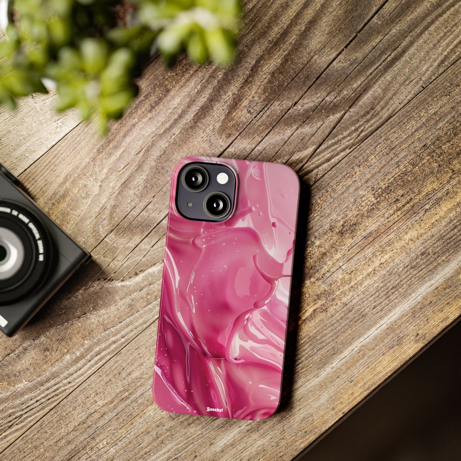 PAINT ME in PINK – Slim iPhone Case