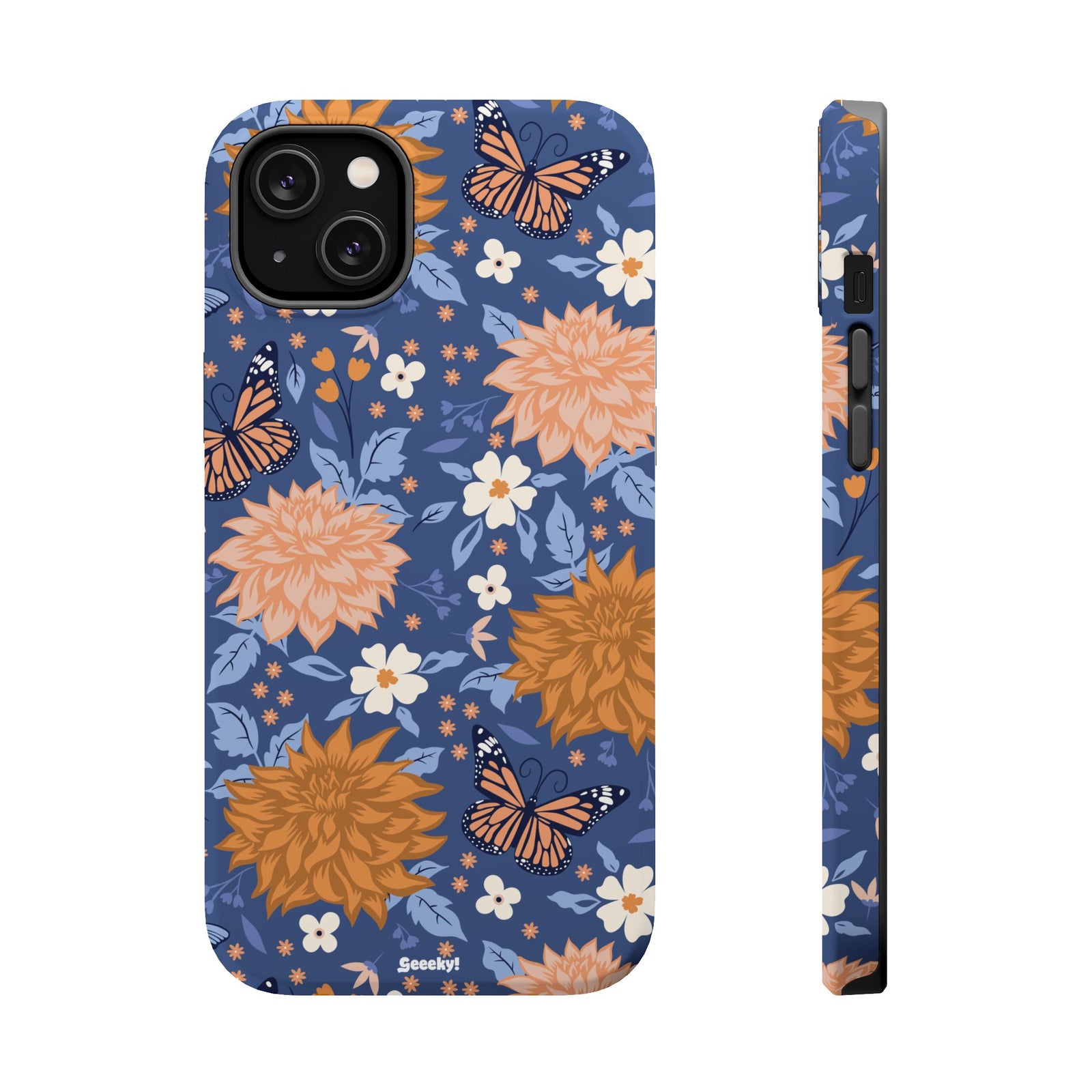 Floral Bliss – Magnetic Tough iPhone Case