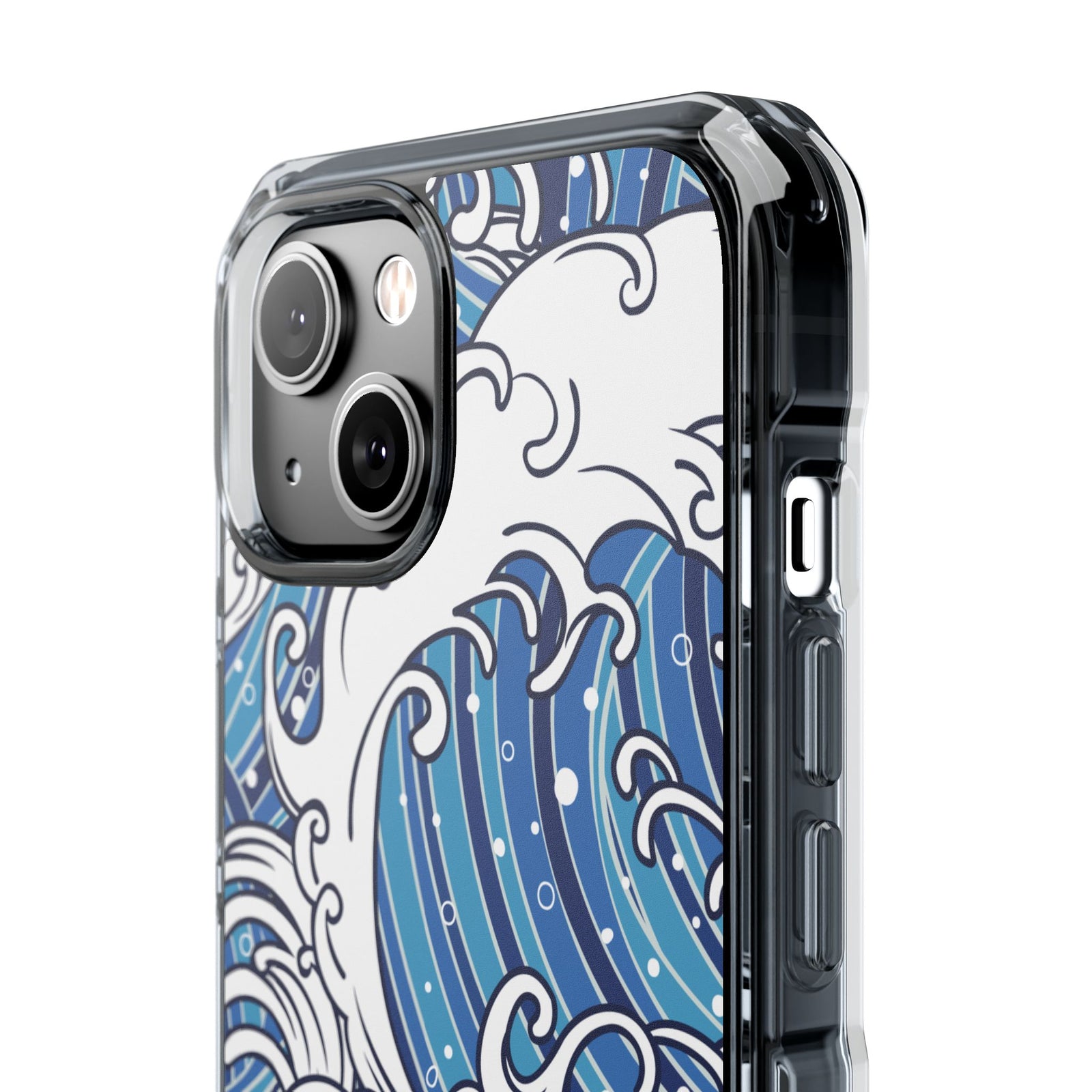 Umi-Nami – Japanese Wave - Magnetic Clear iPhone Case