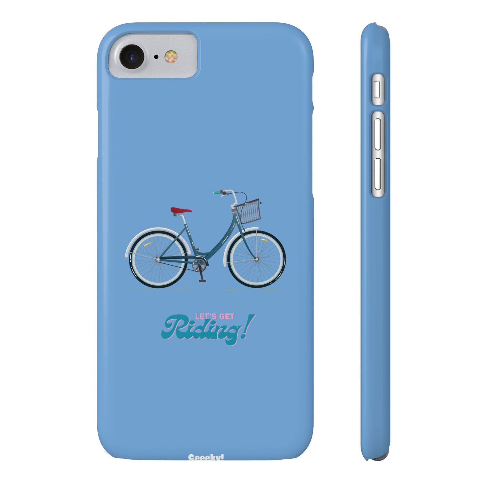 Riding in Blue – Slim iPhone Case