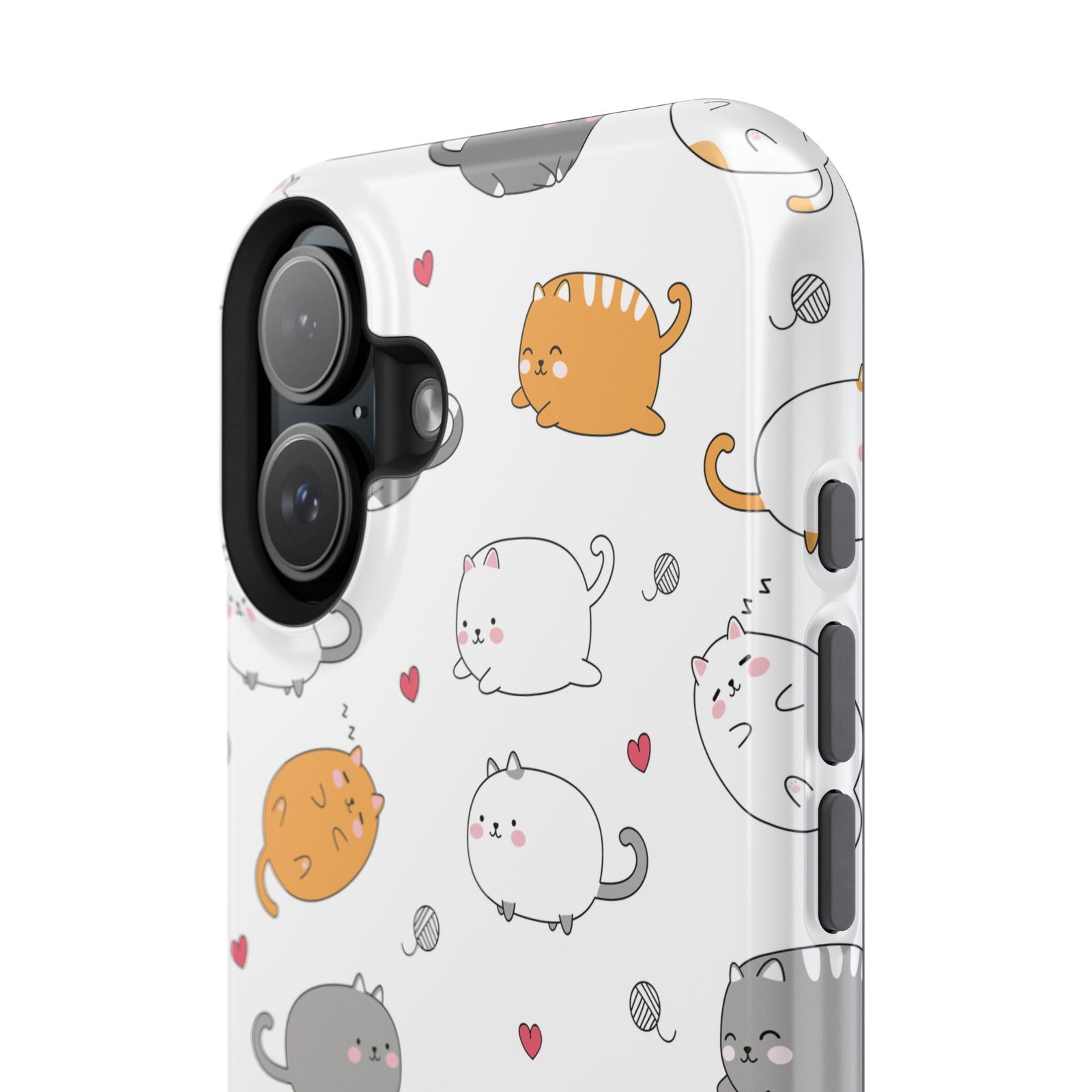 Chubby Cat Cuddle – Magnetic Tough iPhone Case