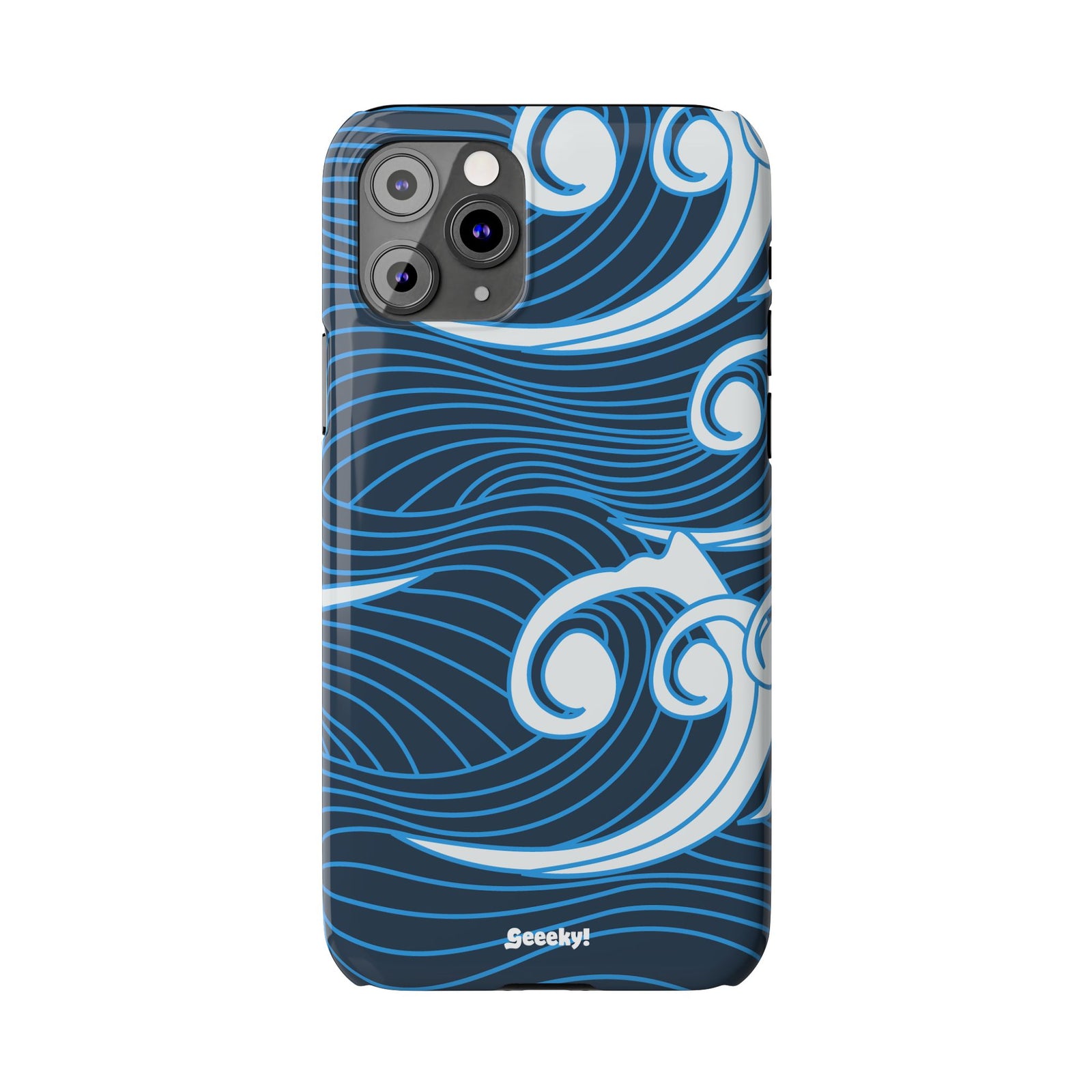 Ocean Waves – Slim Japanese Art Phone Case