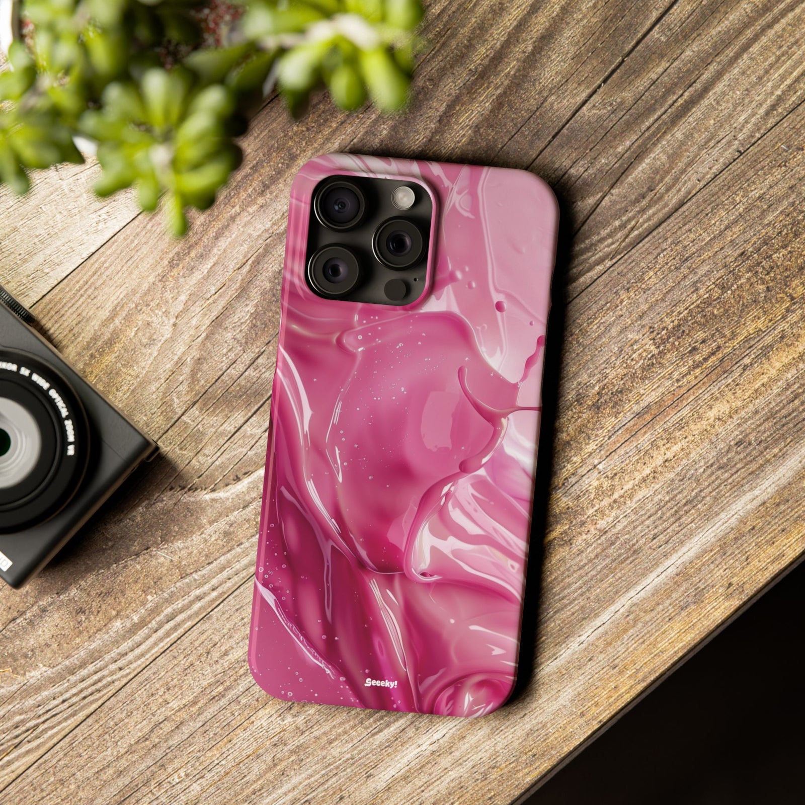 PAINT ME in PINK – Slim iPhone Case