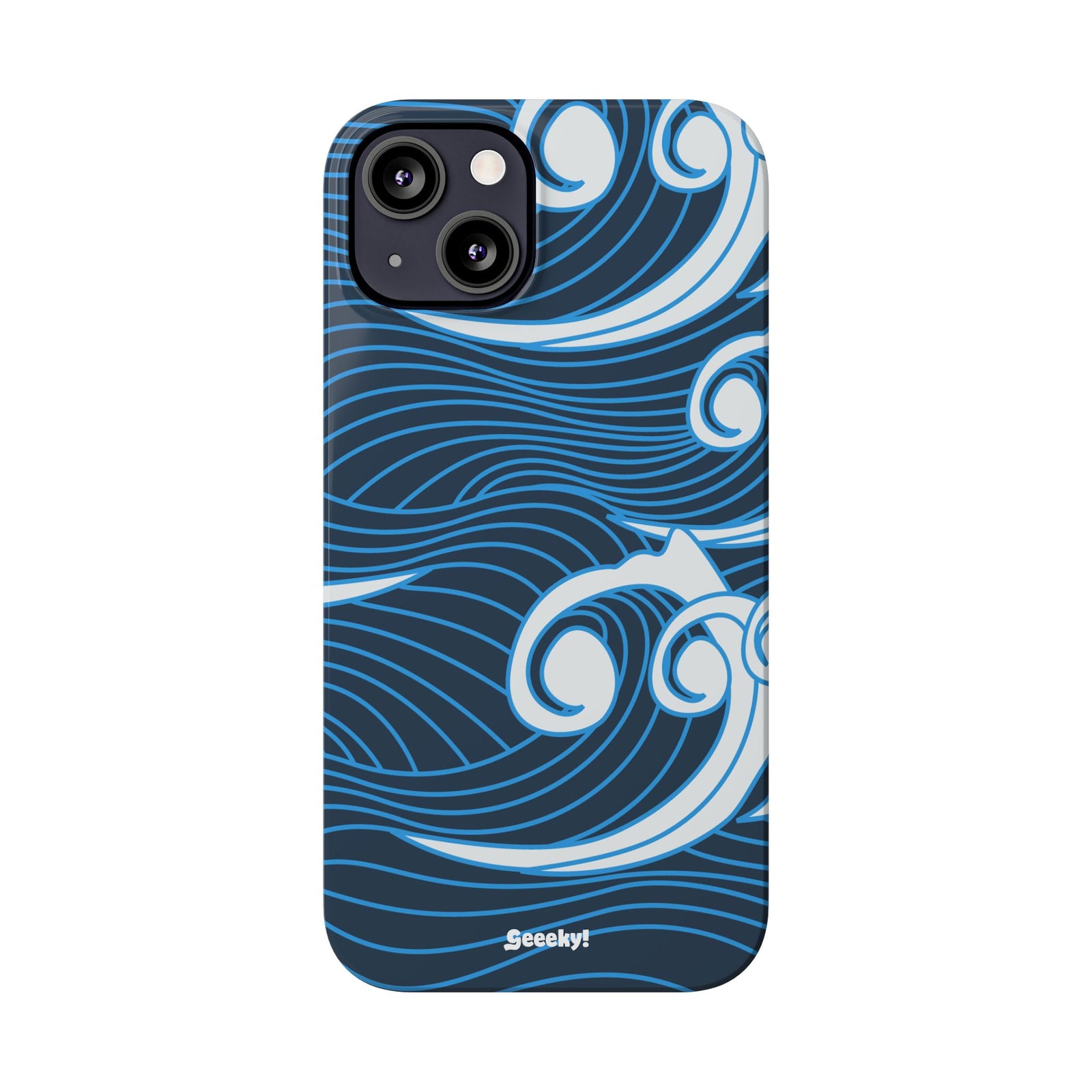 Ocean Waves – Slim Japanese Art Phone Case