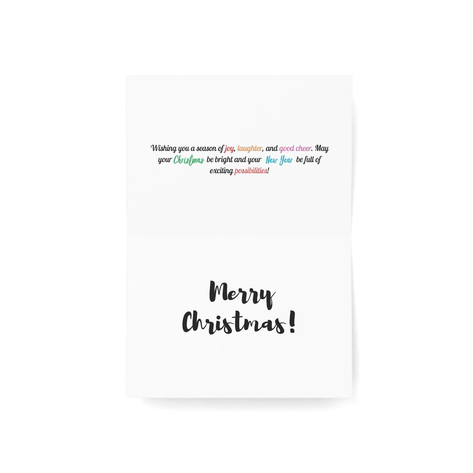 Festive Christmas Greeting Cards (10, 30, and 50 pcs)