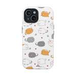 Chubby Cat Cuddle – Magnetic Tough iPhone Case