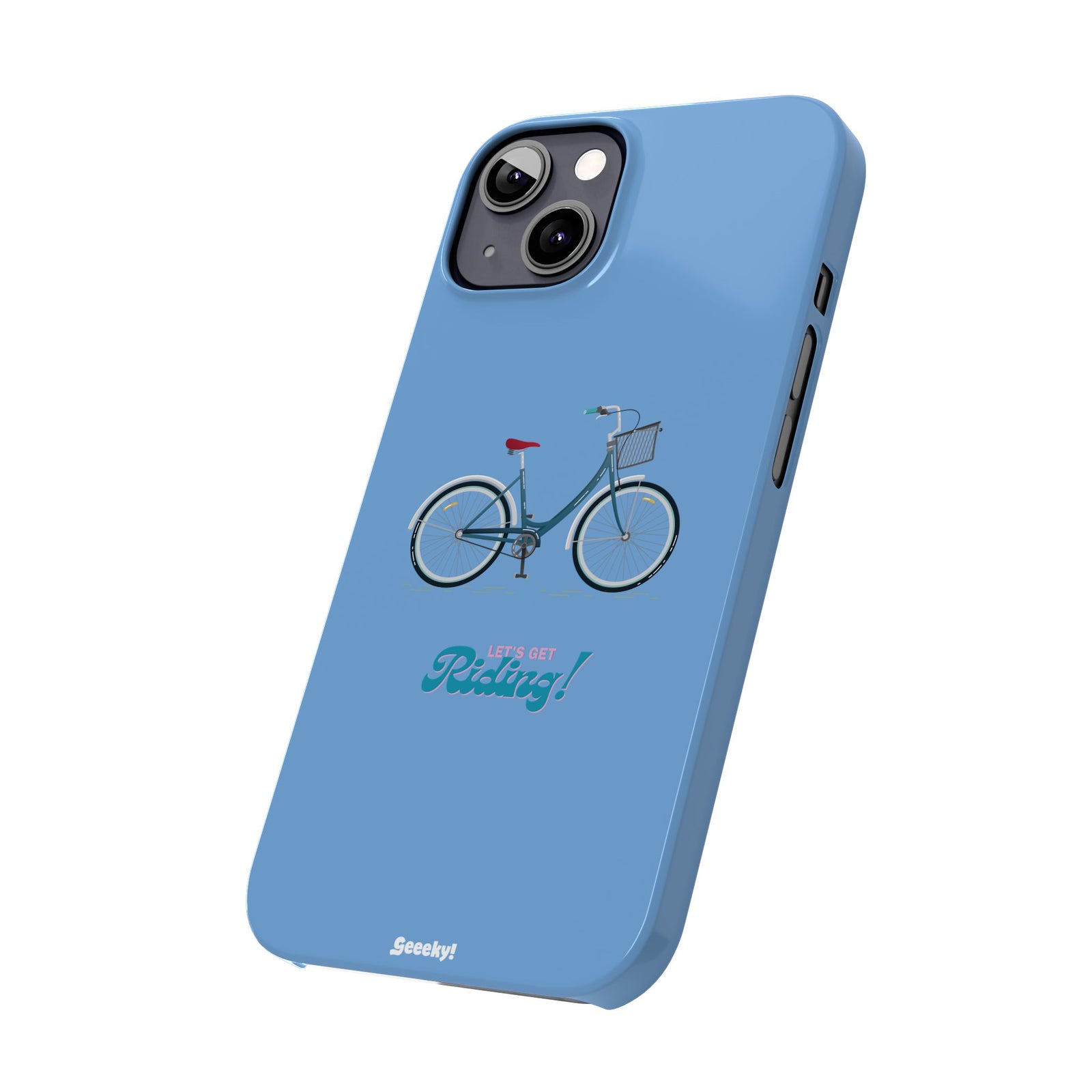 Riding in Blue – Slim iPhone Case