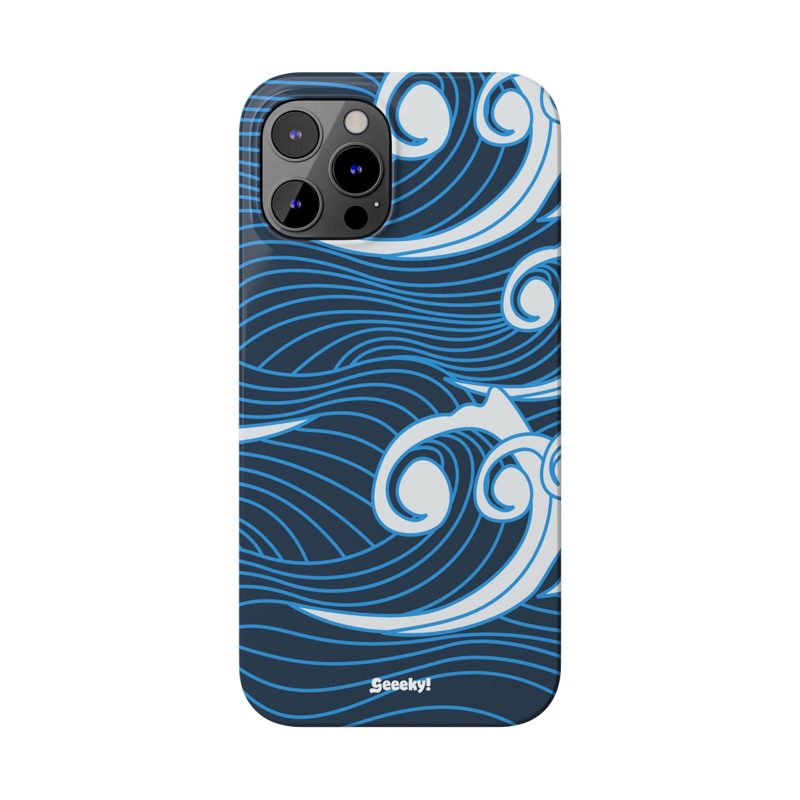 Ocean Waves – Slim Japanese Art Phone Case