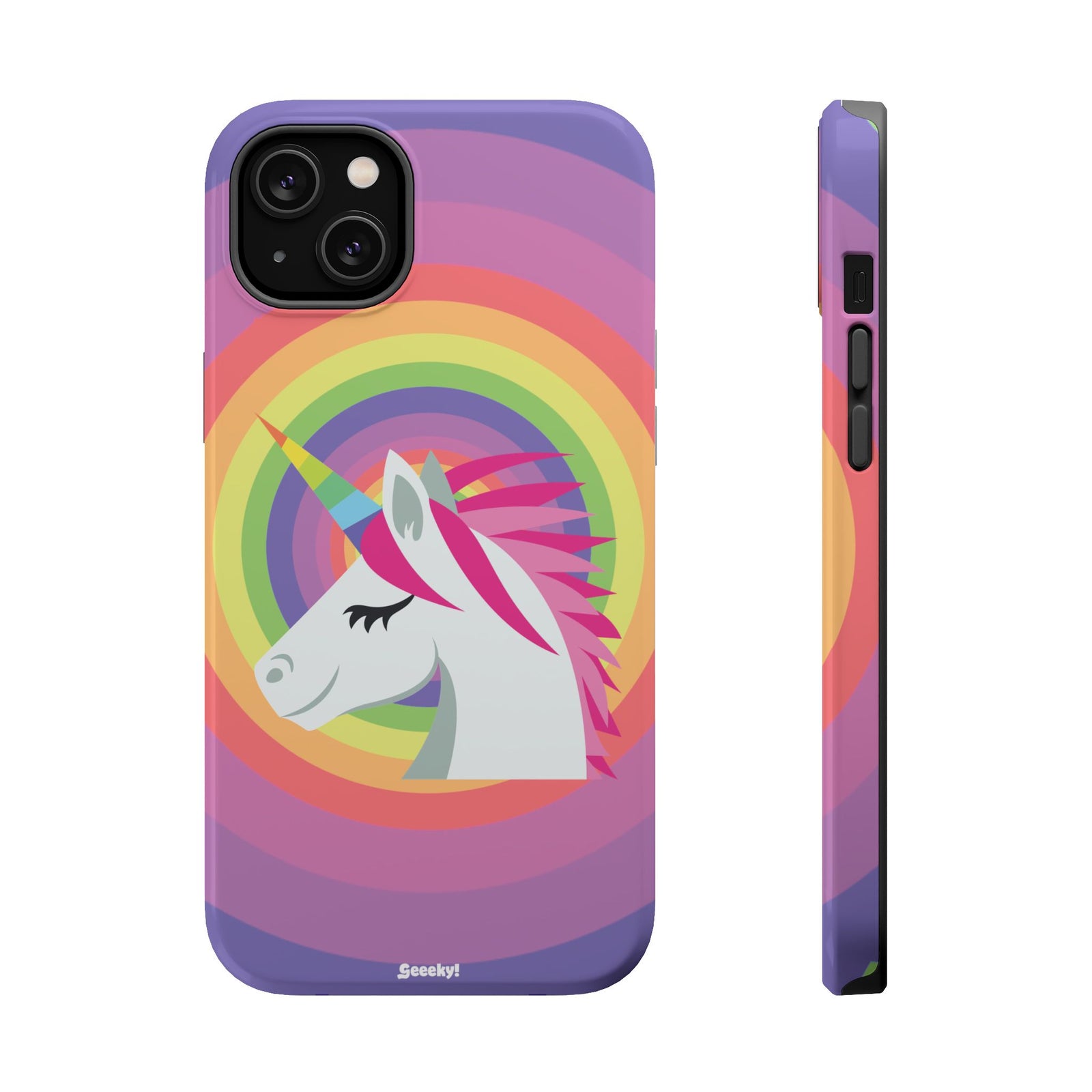 Unicorn’s Rainbow Radiance – Magnetic Tough iPhone Case