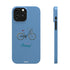 Riding in Blue – Slim iPhone Case