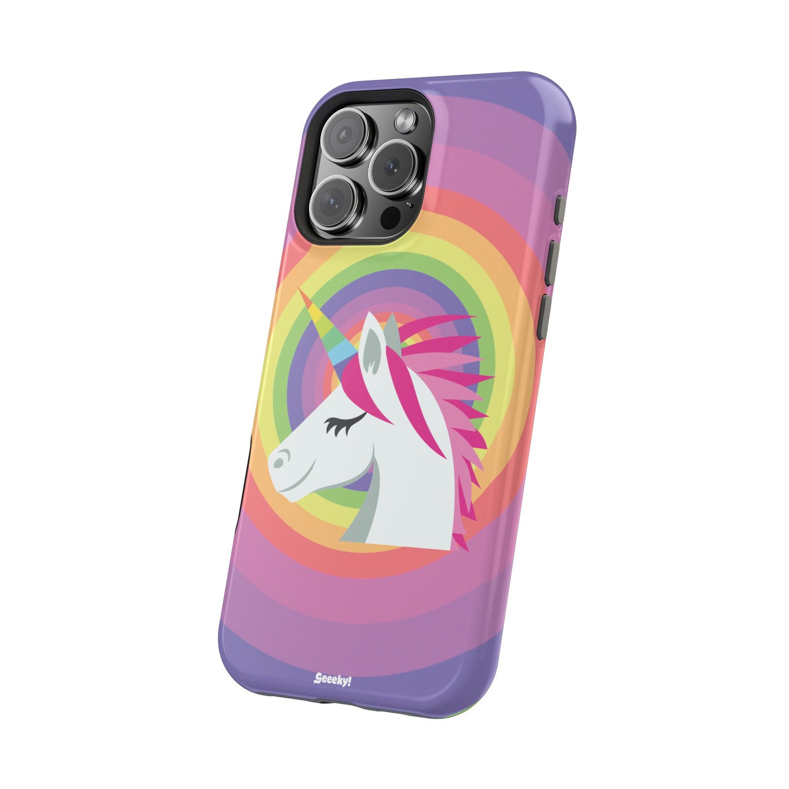 Unicorn’s Rainbow Radiance – Magnetic Tough iPhone Case