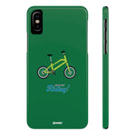 Riding in Racing Green – Slim iPhone Case