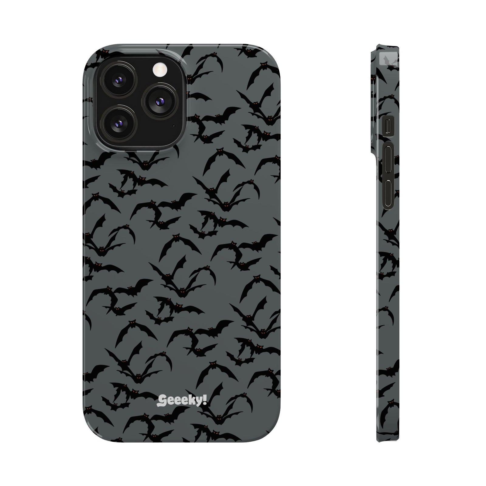 Bat Swarm -  Slim Halloween Phone Case