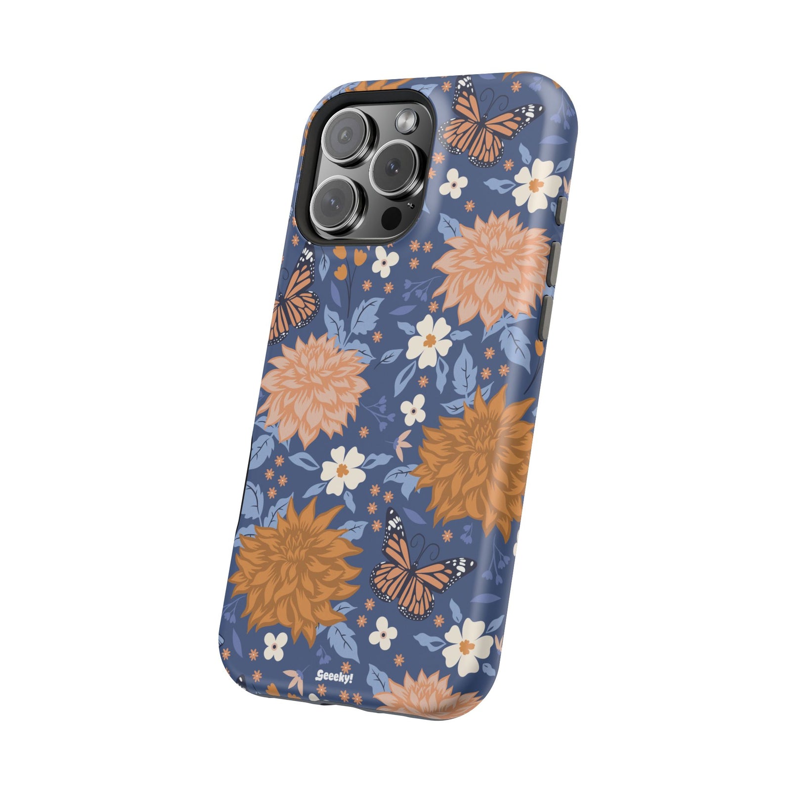 Floral Bliss – Magnetic Tough iPhone Case