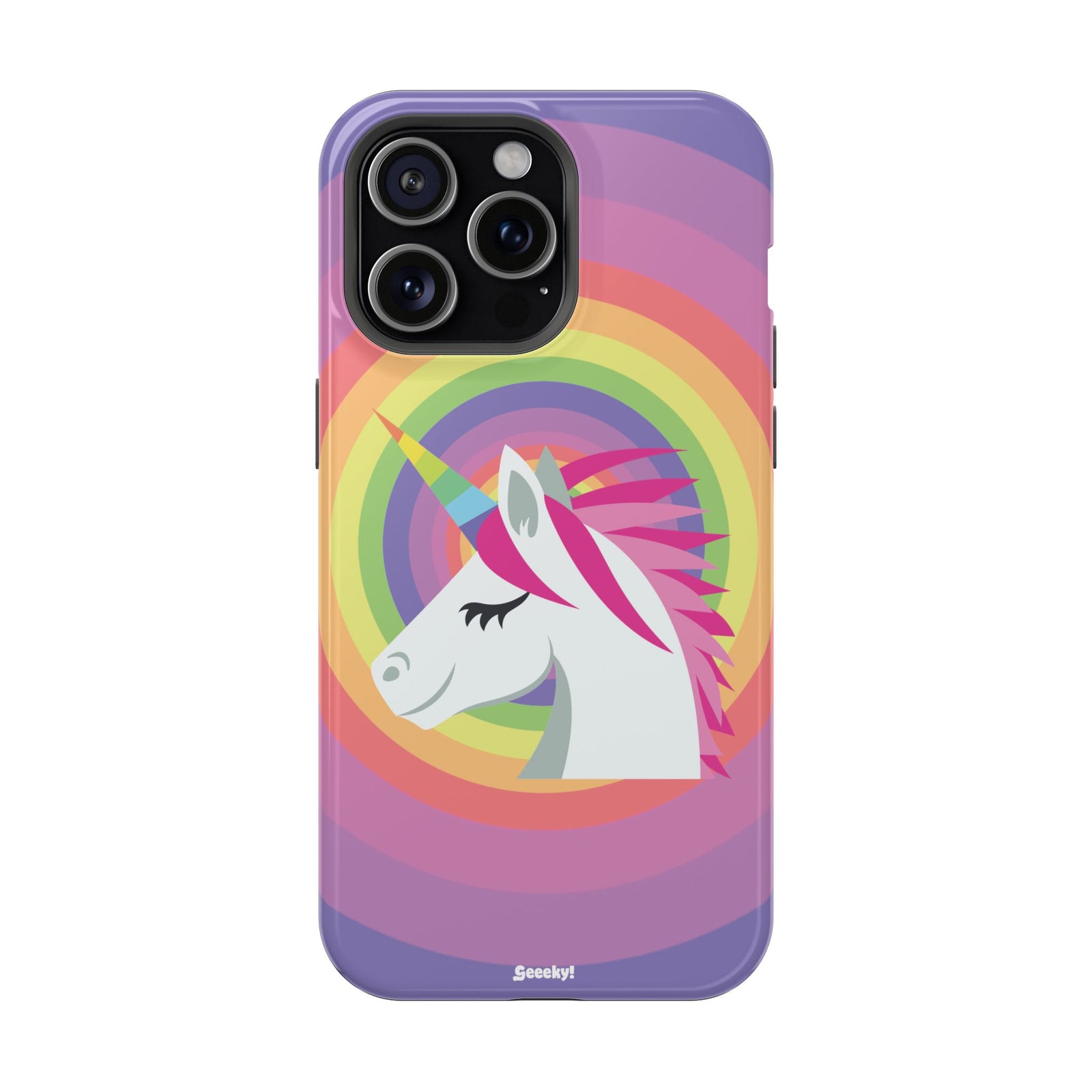 Unicorn’s Rainbow Radiance – Magnetic Tough iPhone Case