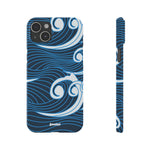 Ocean Waves – Slim Japanese Art Phone Case