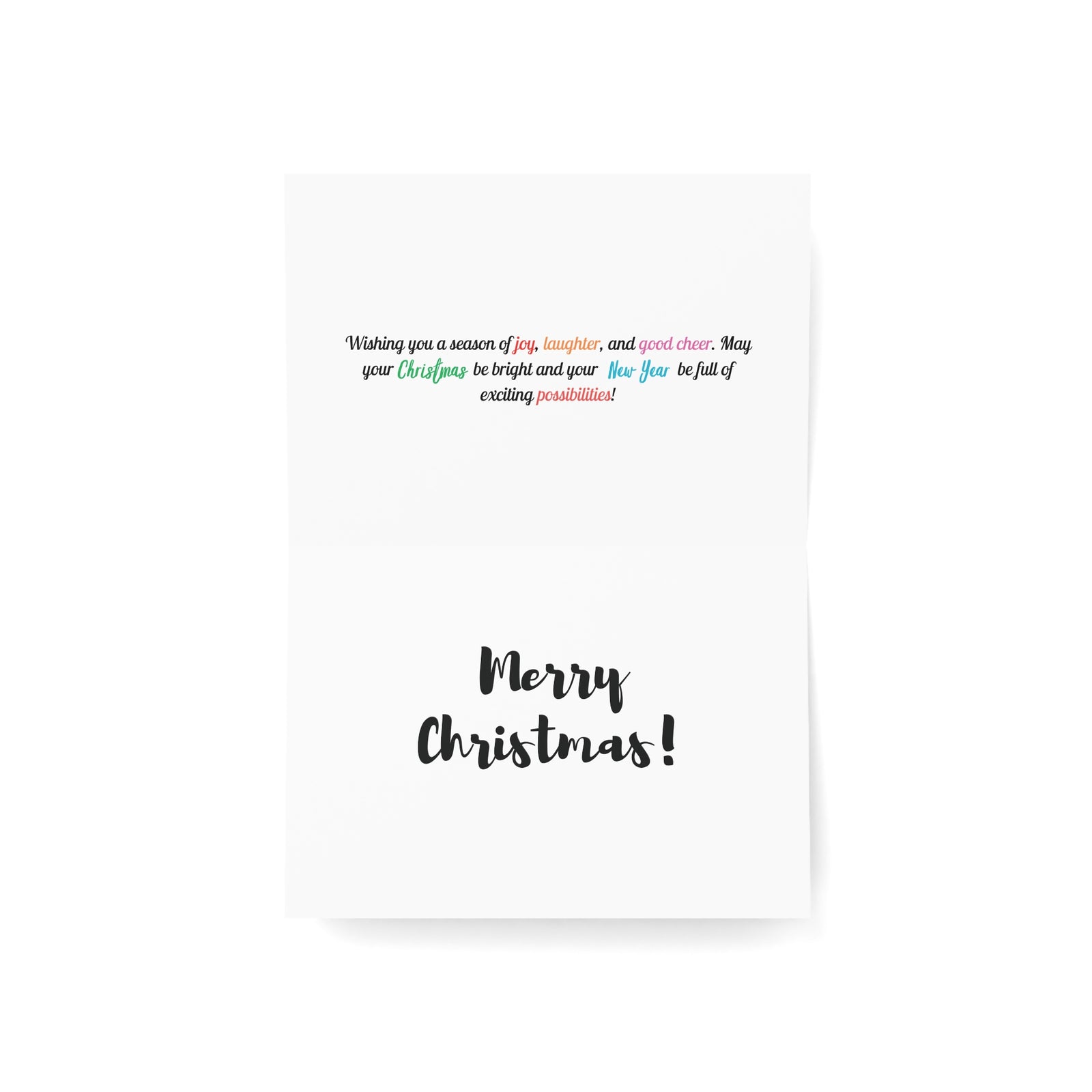 Festive Christmas Greeting Cards (10, 30, and 50 pcs)