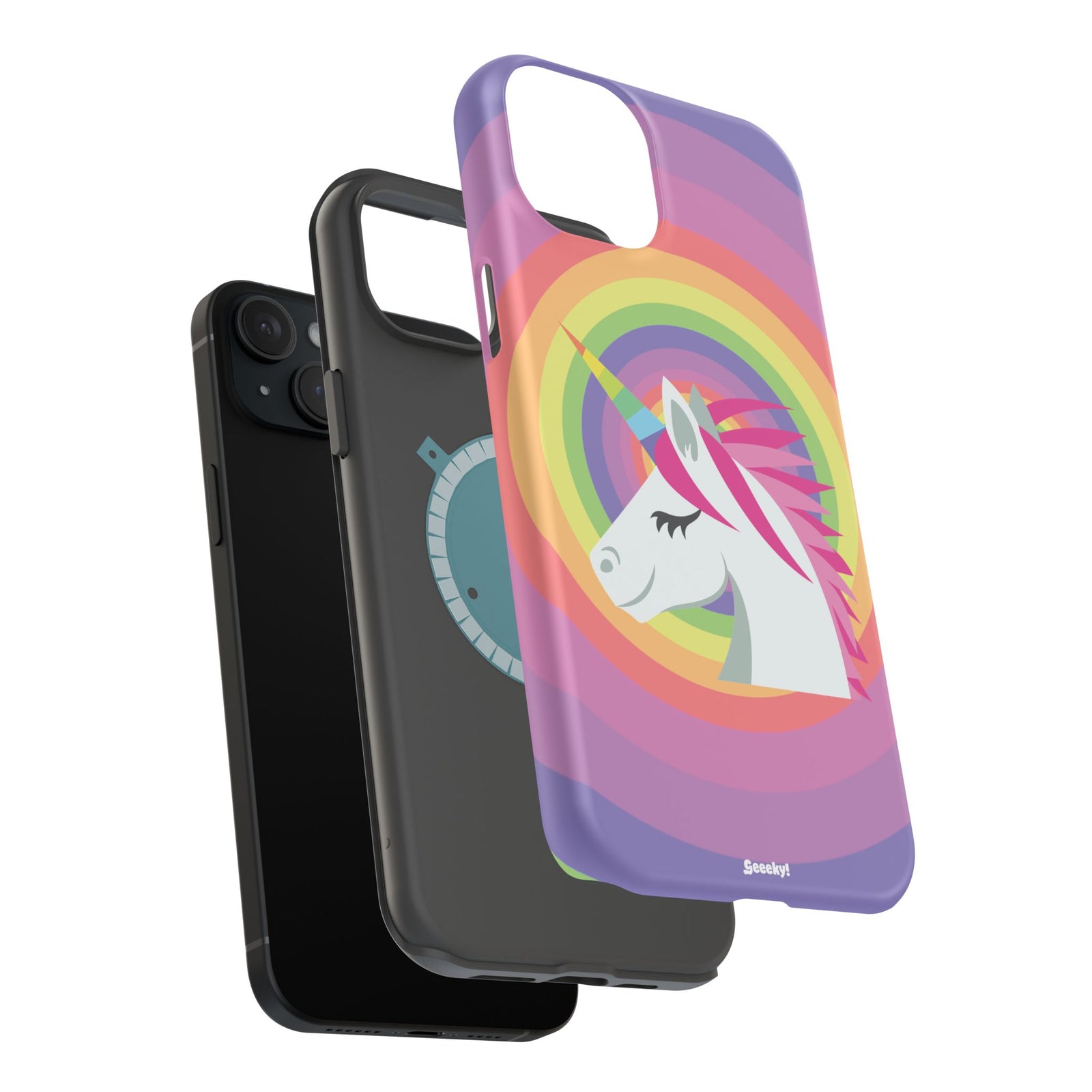 Unicorn’s Rainbow Radiance – Magnetic Tough iPhone Case