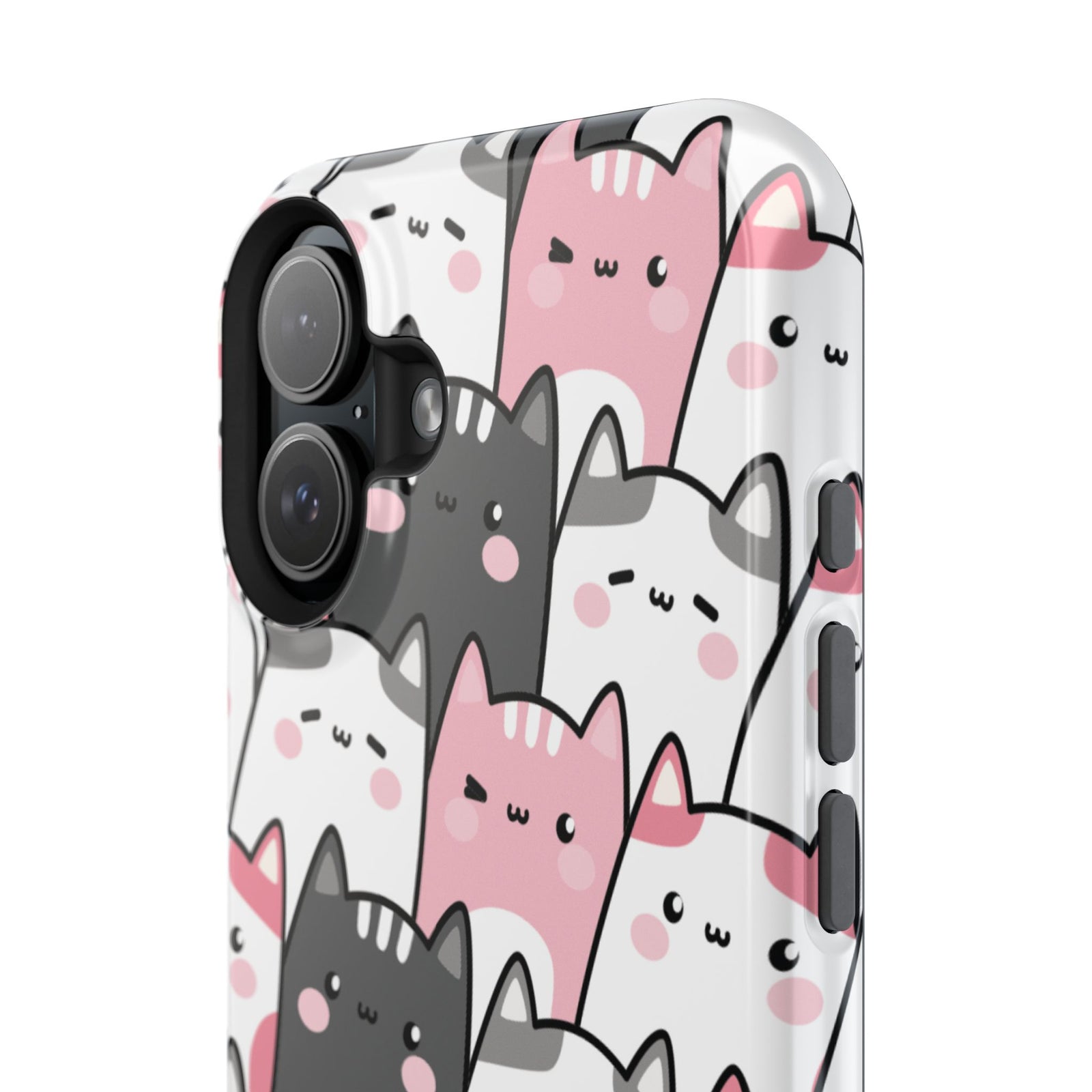 Chubby Cat Mega Cuddle – Magnetic Tough iPhone Case