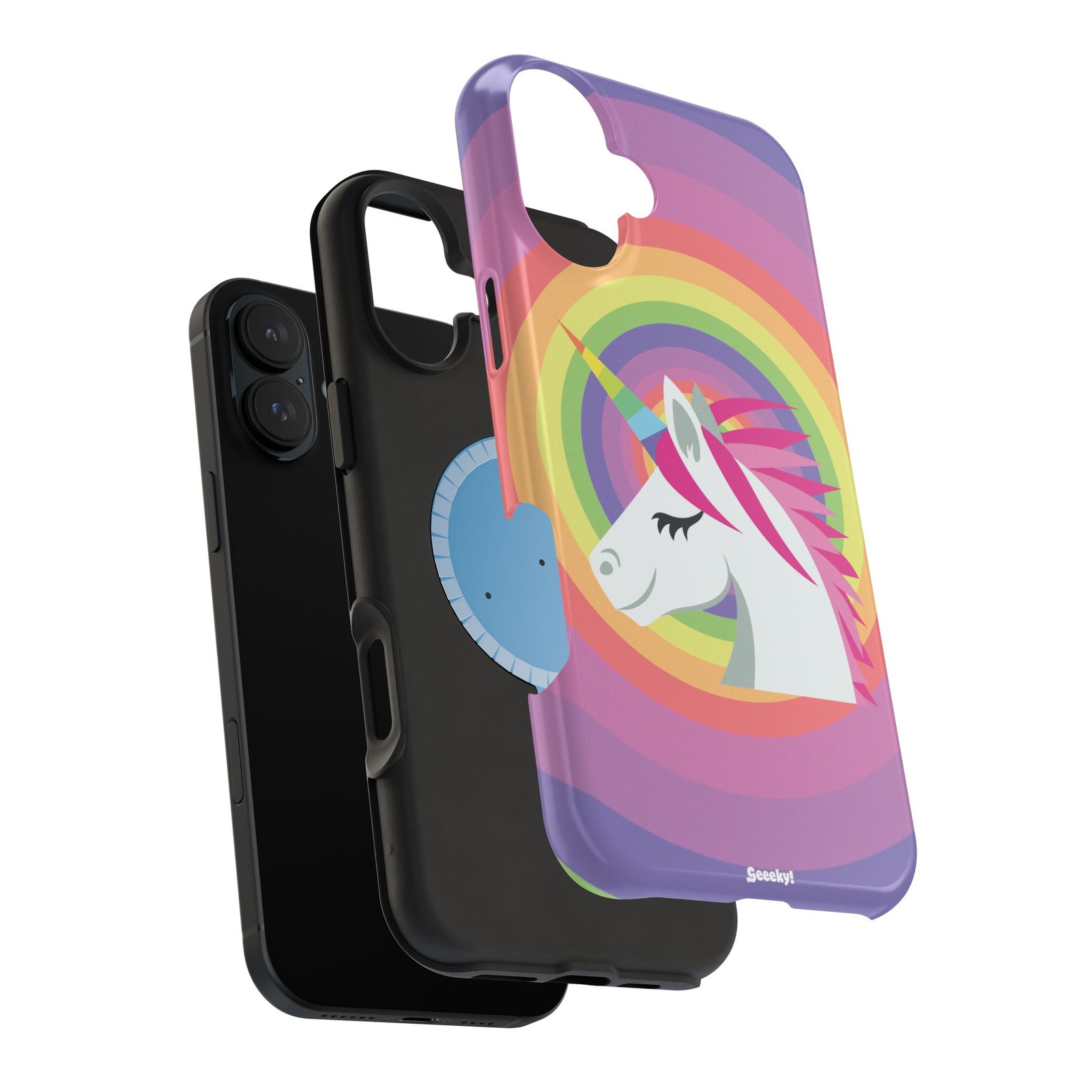 Unicorn’s Rainbow Radiance – Magnetic Tough iPhone Case