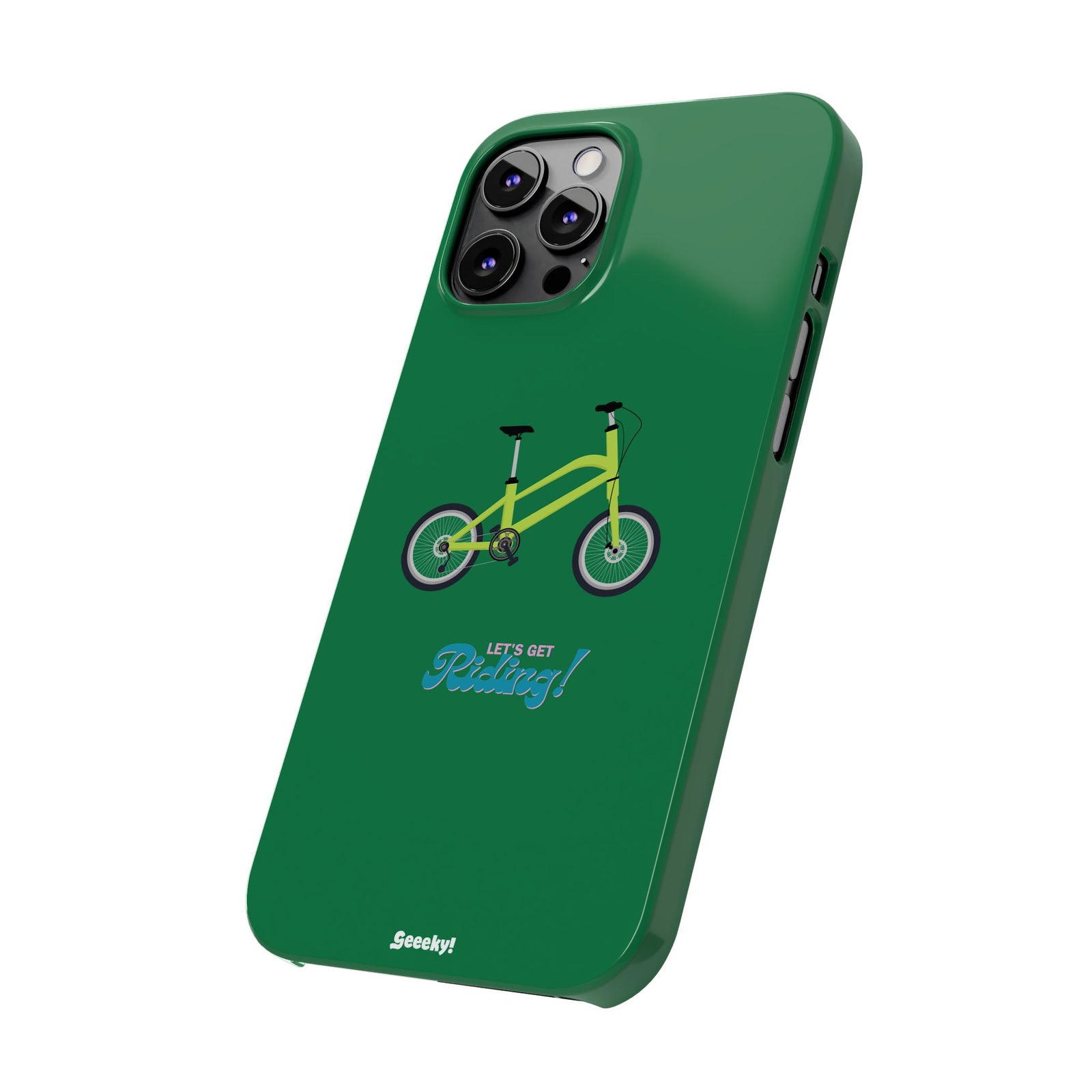 Riding in Racing Green – Slim iPhone Case