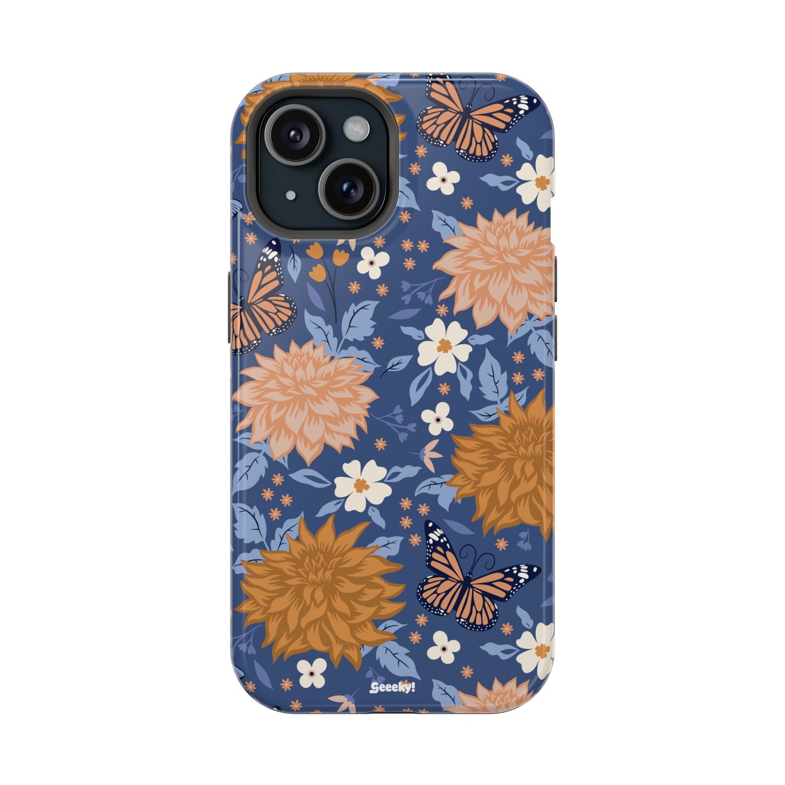 Floral Bliss – Magnetic Tough iPhone Case